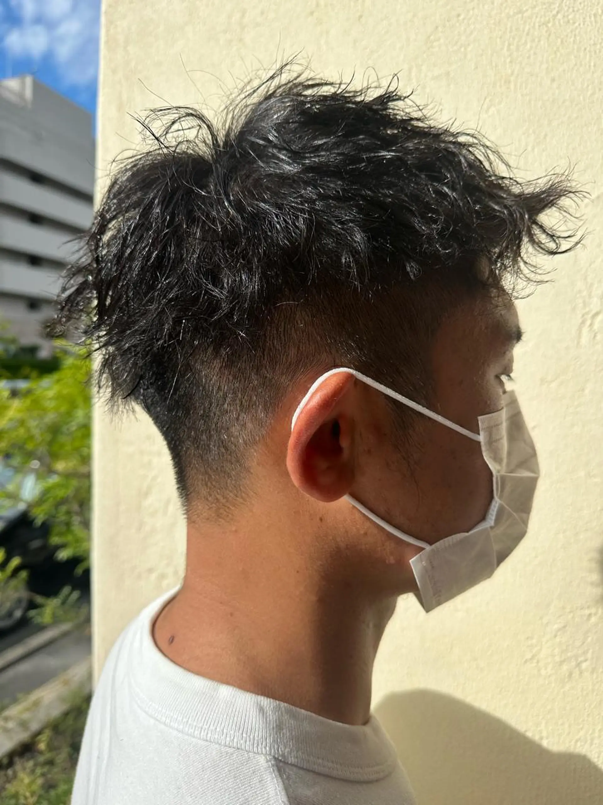 メンズ カット パーマ 清光 泰之のヘアスタイル