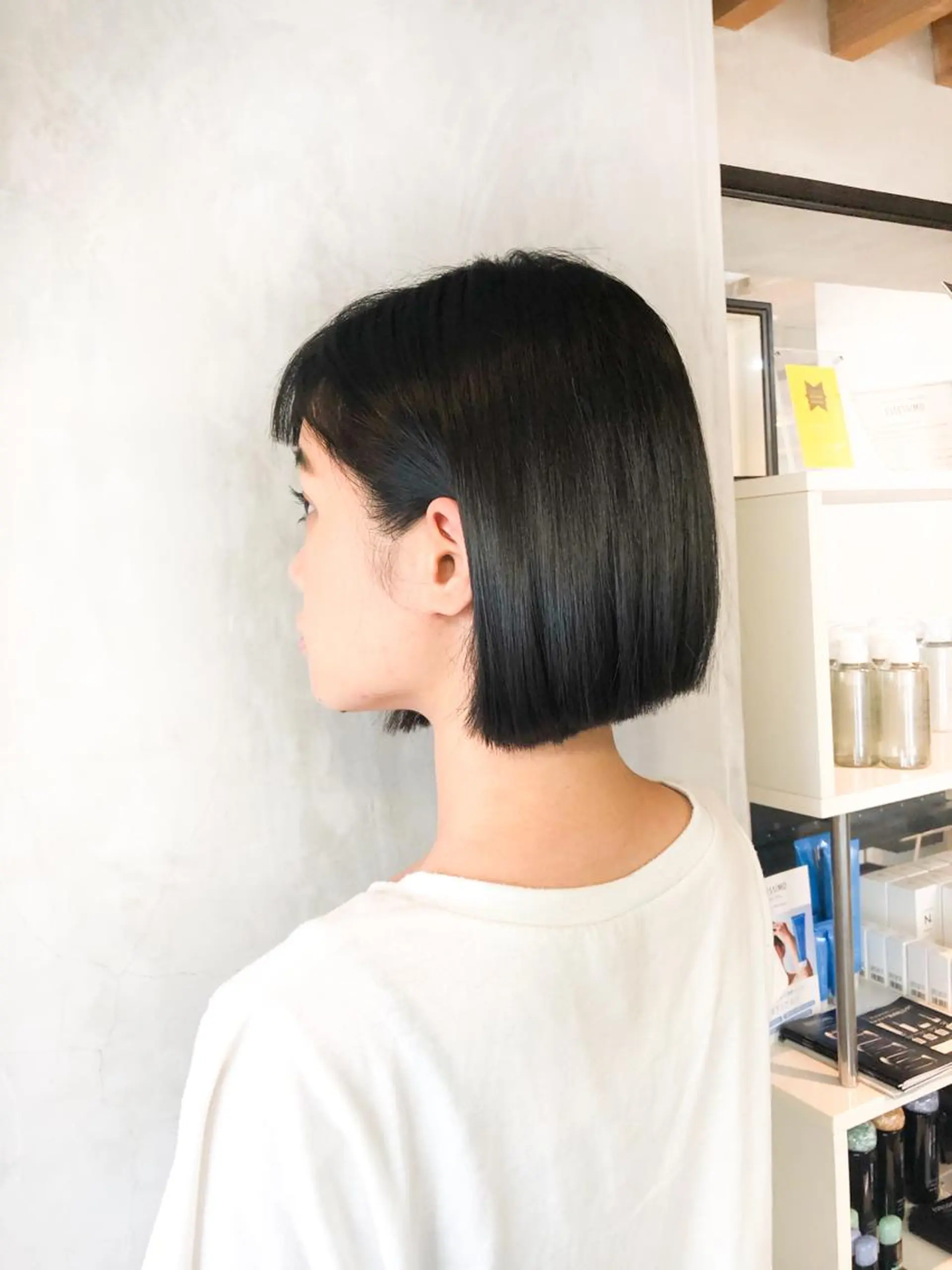 ショート ボブ×縮毛矯正 ryotaのヘアスタイル