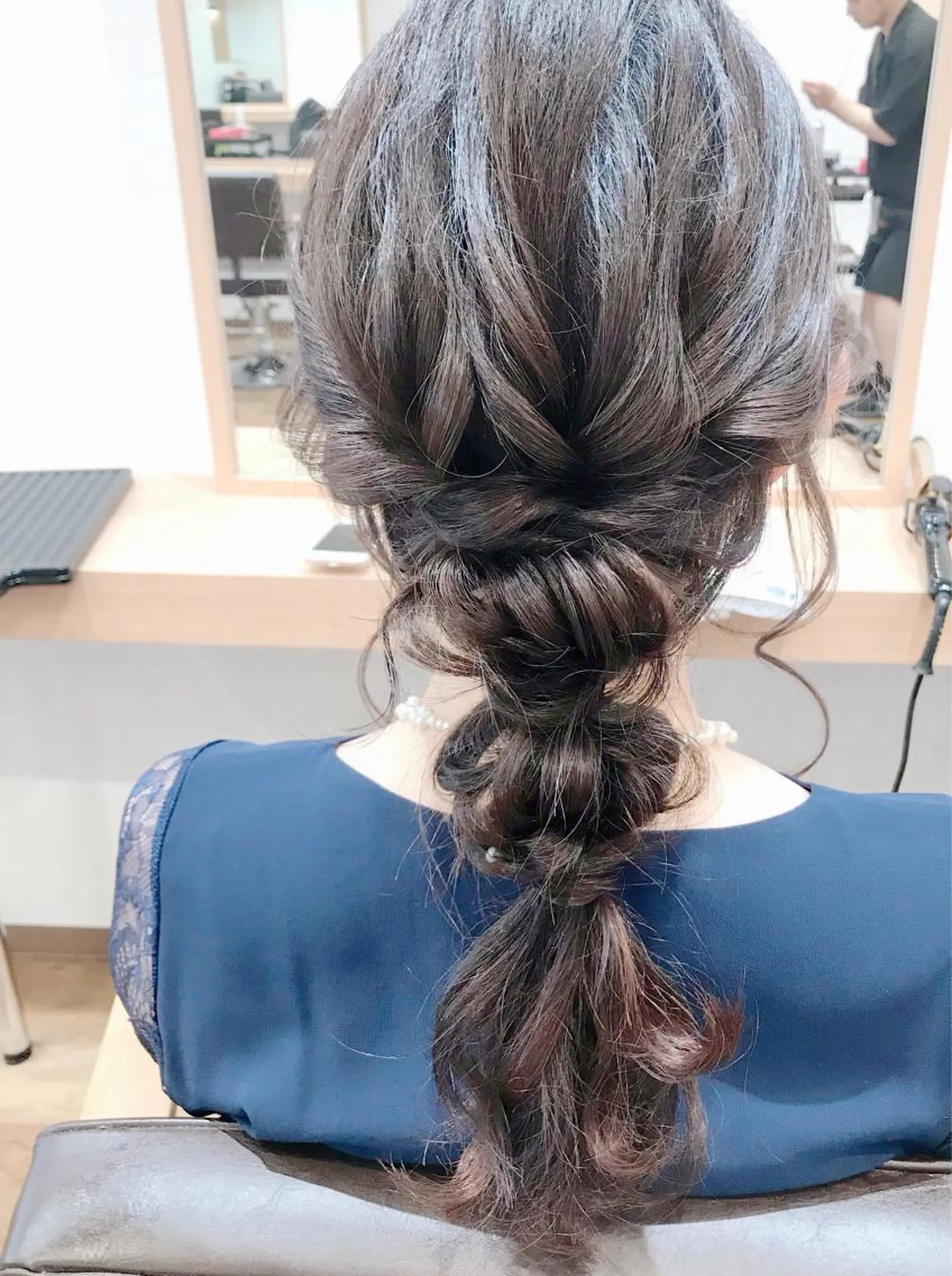 セミロング ヘアアレンジ GRANLUSSO 〜グランルッソ駅前店所属・木口 嘉美のヘアスタイル