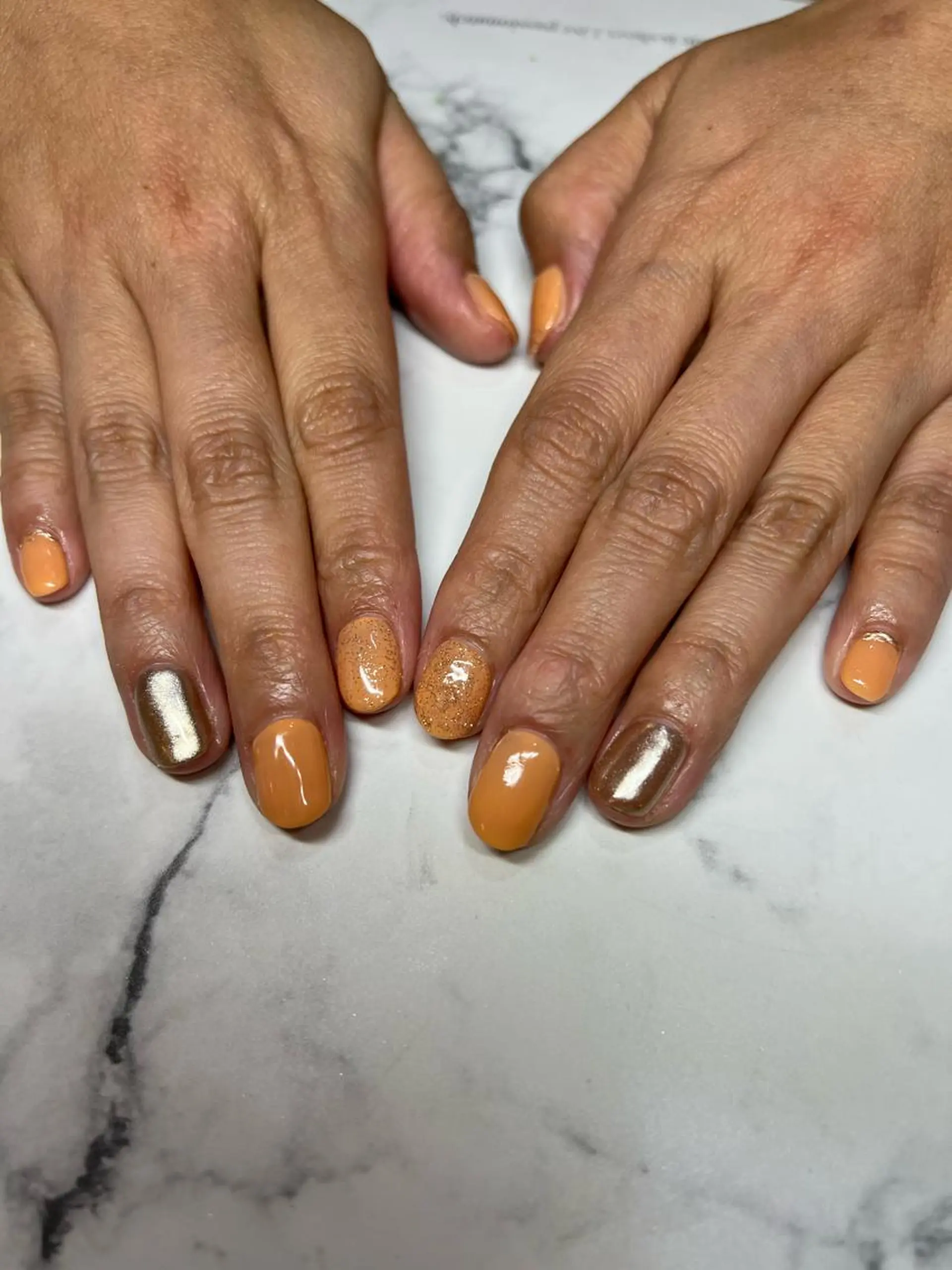 ネイル ミラーネイル Dia Nail AKIのネイルデザイン