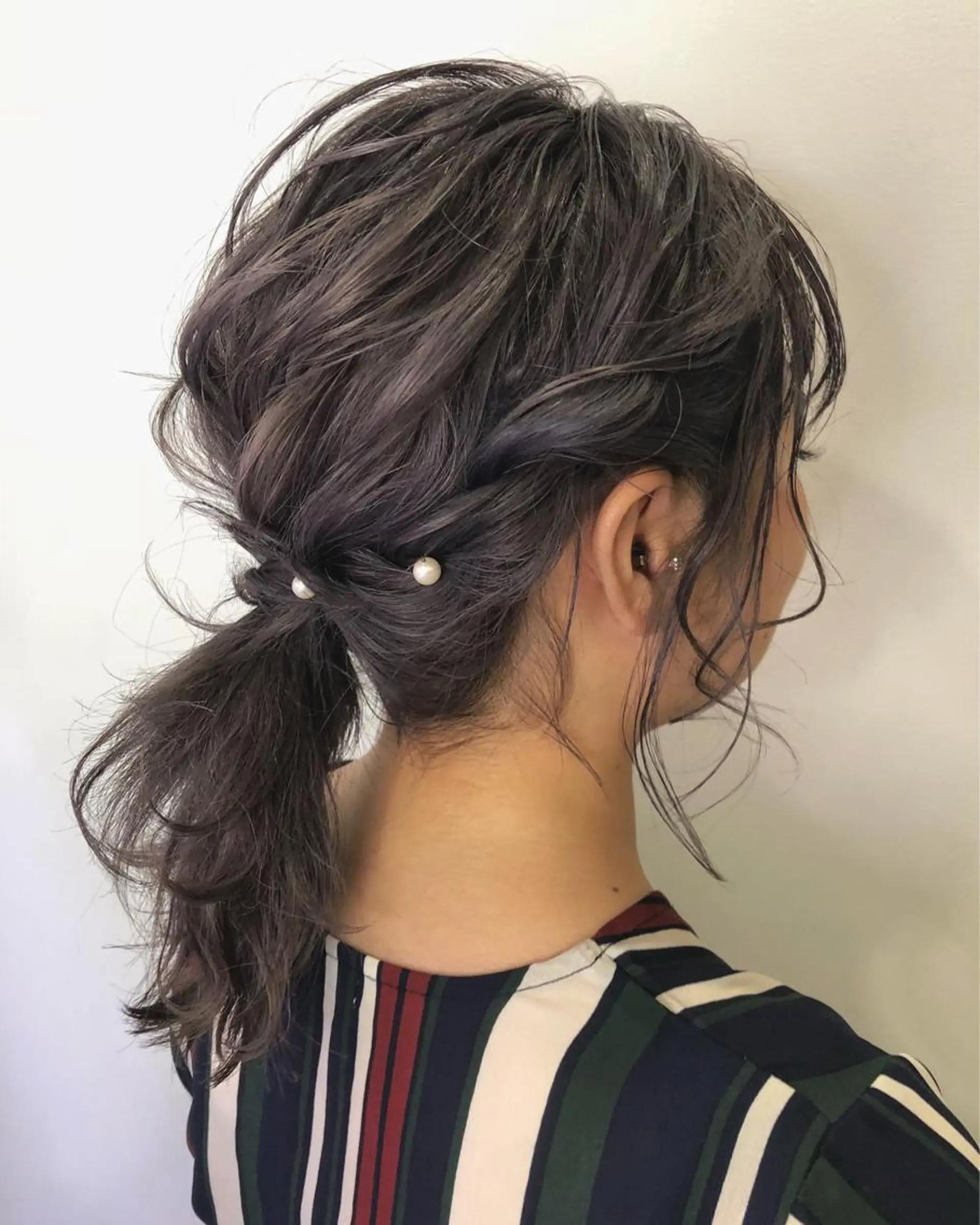 ヘアアレンジ 浴衣 hina☺︎ 髪質改善/ストレートのヘアスタイル