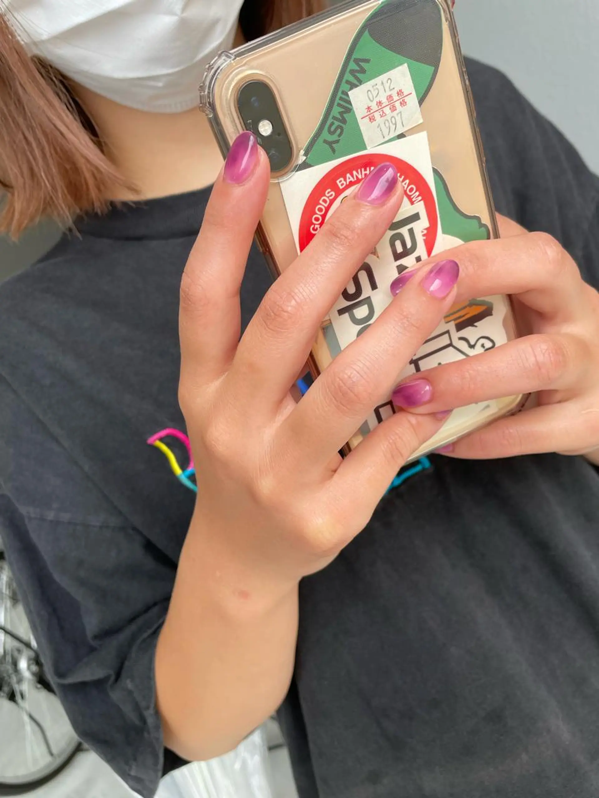 ロング カラー ヘアアレンジ キッズ ネイル マツエク・マツパ 福田 加奈のネイルデザイン