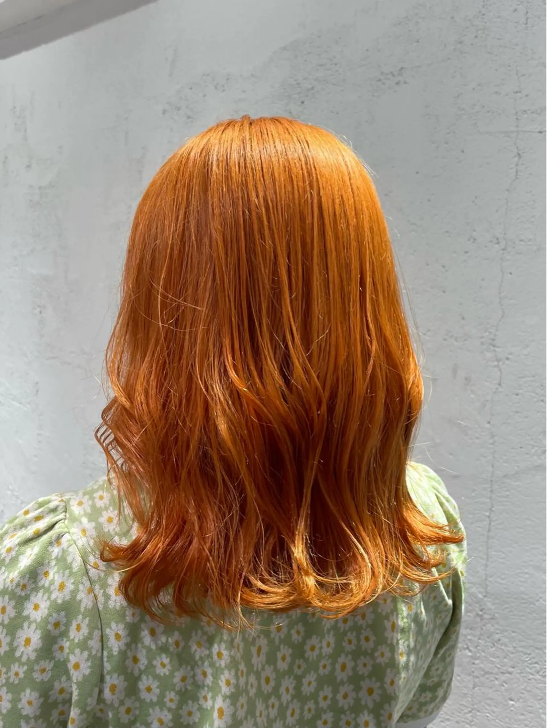 ミディアム カラー ブリーチ オレンジ iena池袋所属・iena池袋 /ゆーこの眉毛・アイブロウイメージ