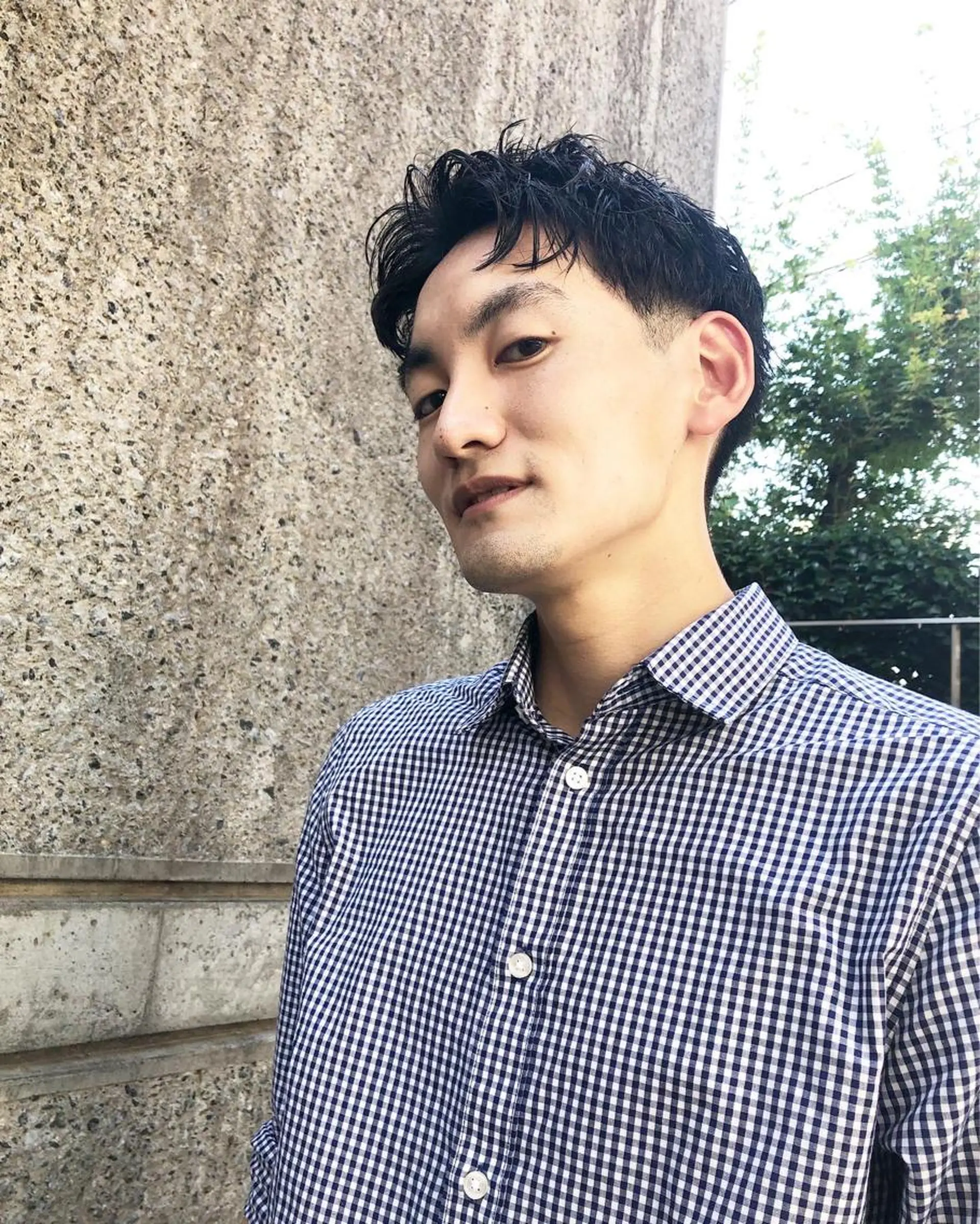 パーマ ヘアアレンジ メンズ カット パーマ トリートメント ヘアセット ainico+所属・メンズ特化✂️栗原 侑也のヘアスタイル