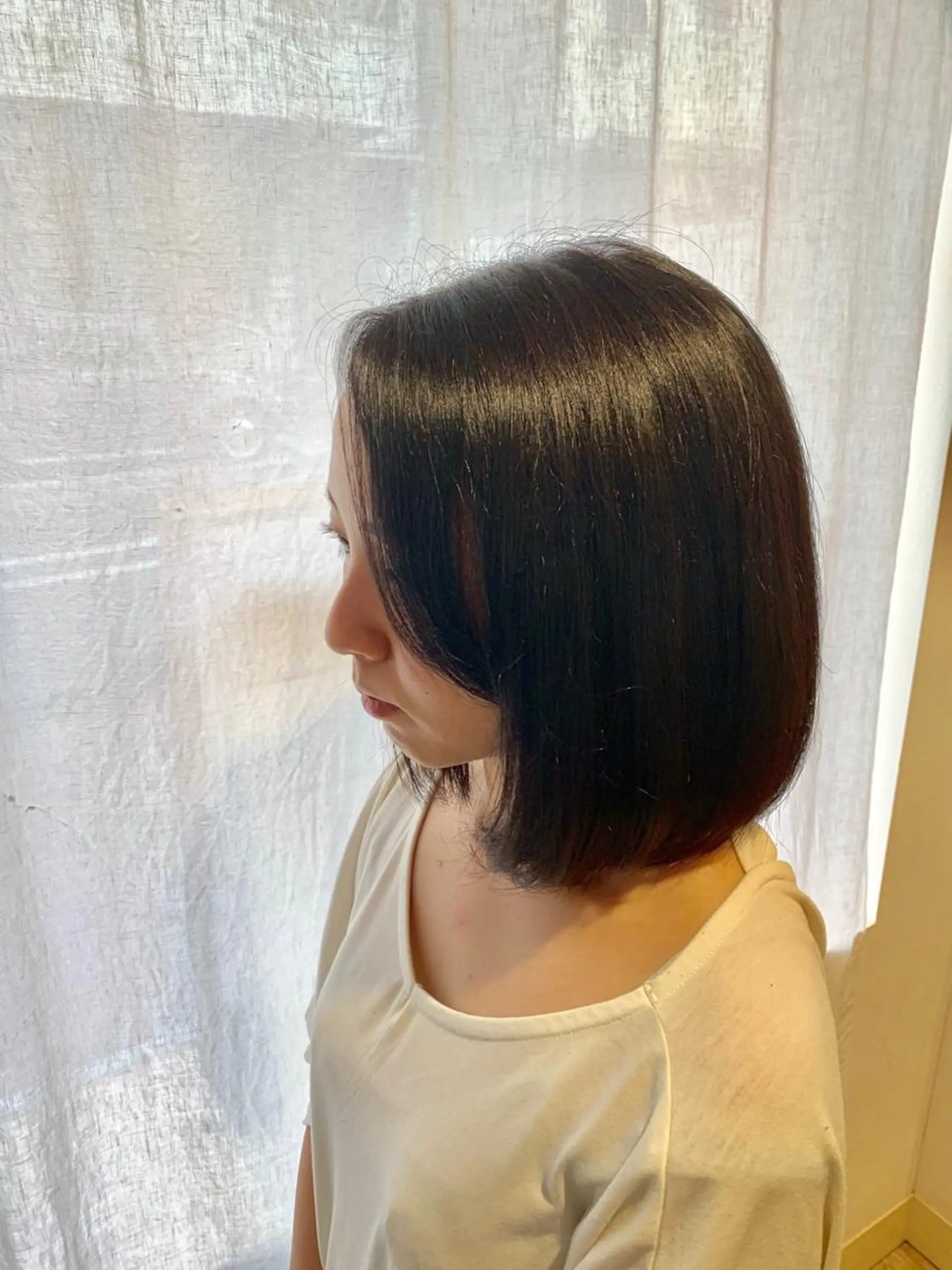 ミディアム カラー 沙奈 /さなのヘアスタイル