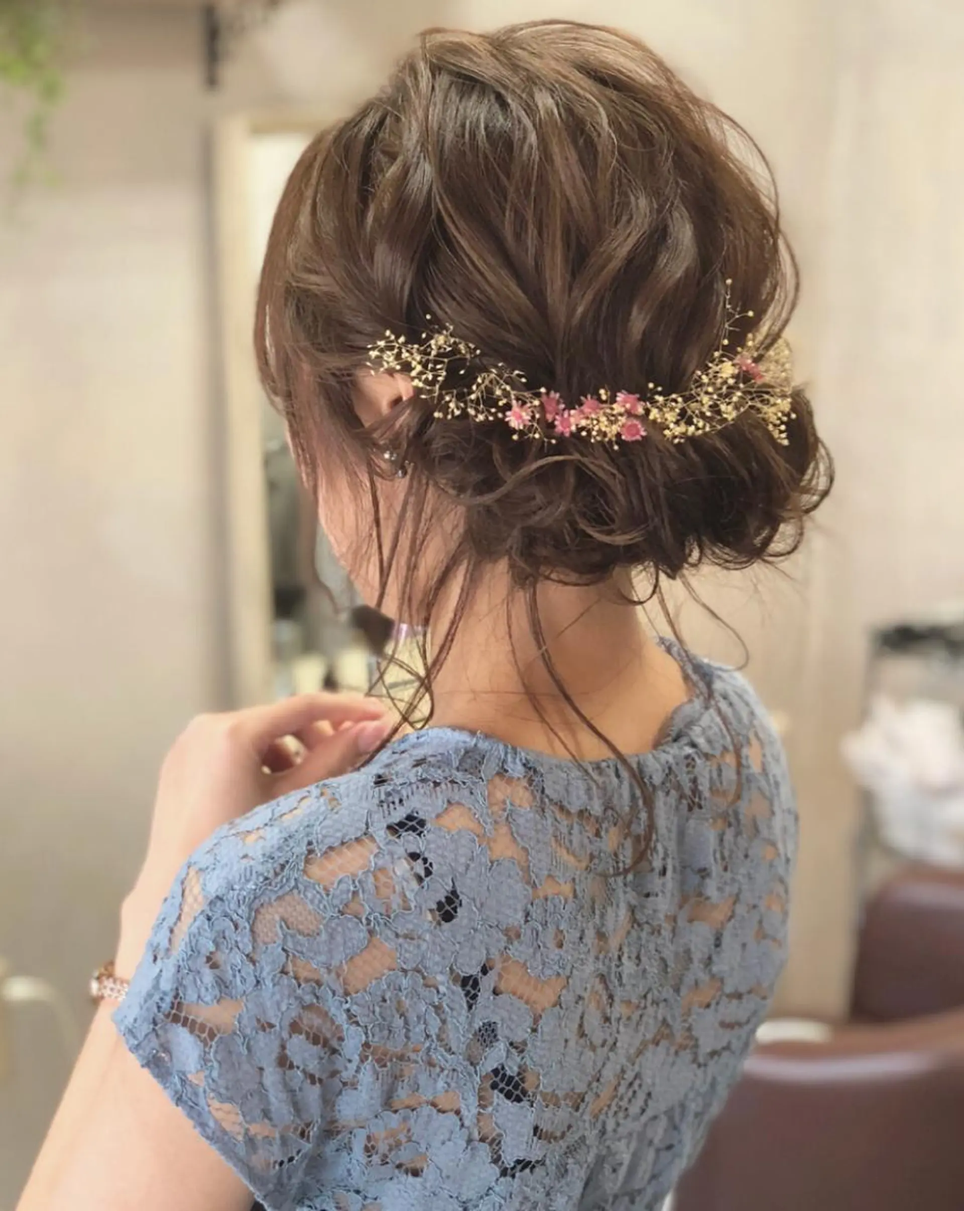 ミディアム ヘアアレンジ autre所属・大久保 ひでなりのヘアスタイル