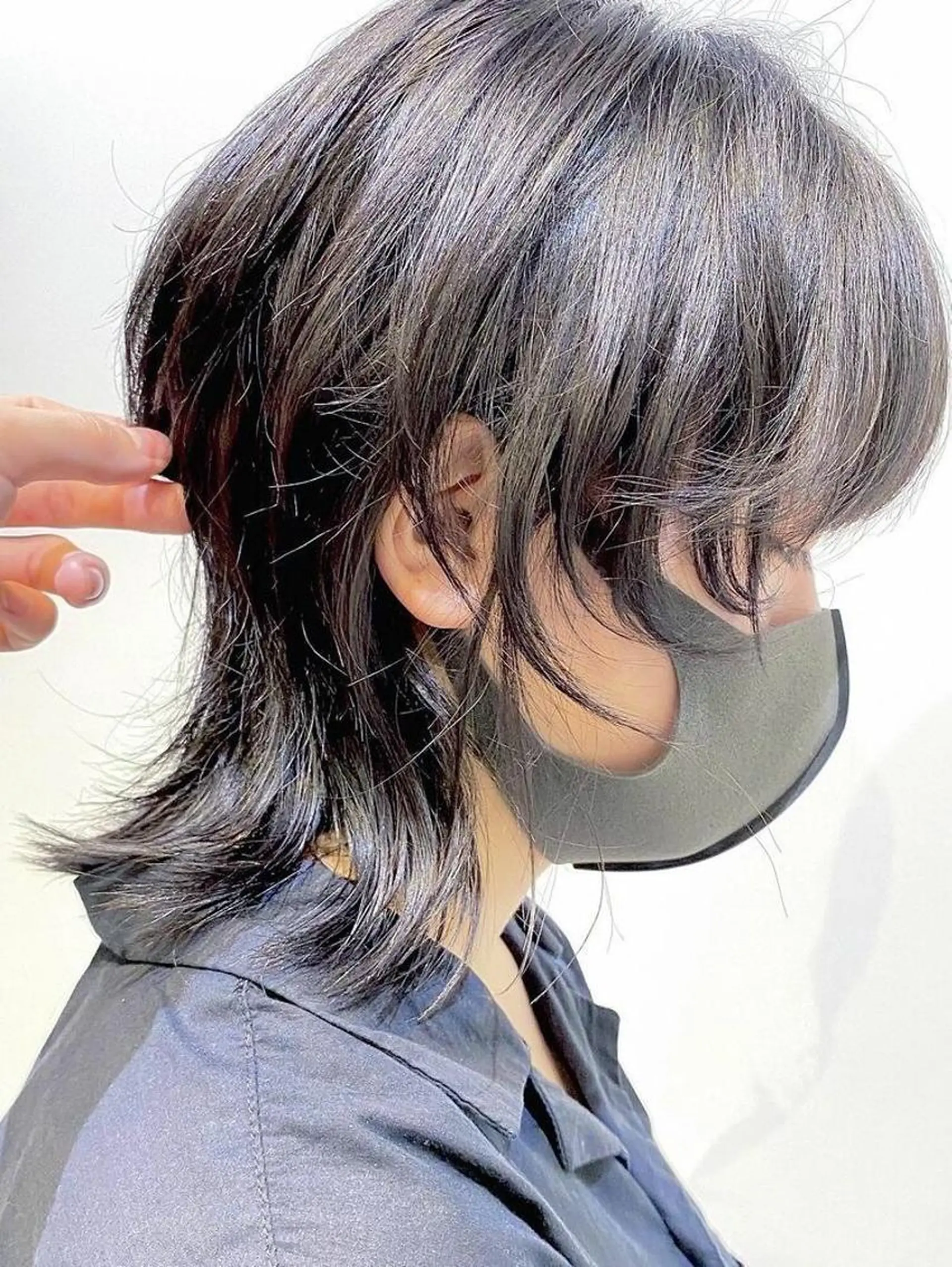 ミディアム メンズ 吉田一輝 外国人パーマのヘアスタイル