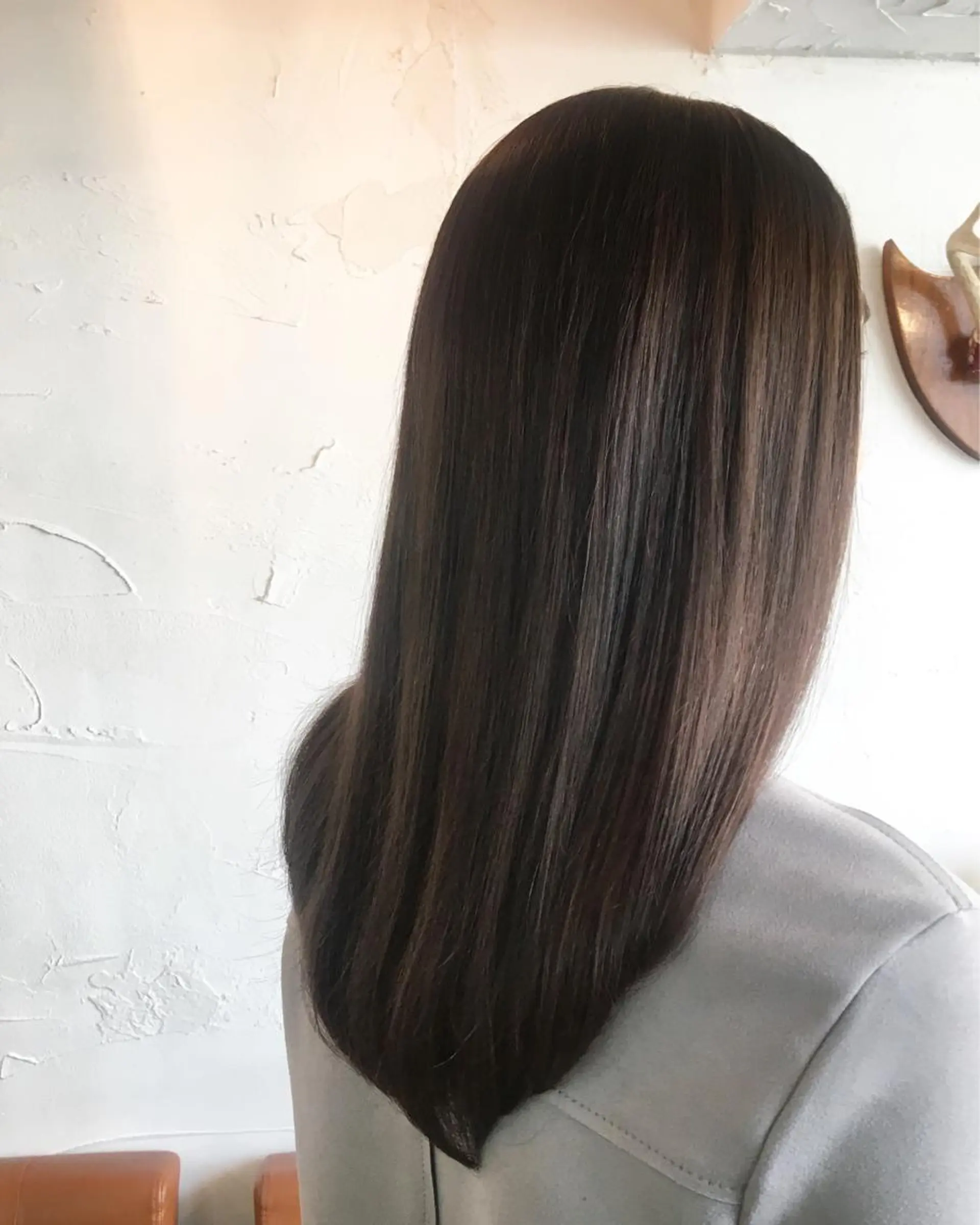 ロング カラー ヘアカラー トリートメント 松田 由紀子のヘアスタイル