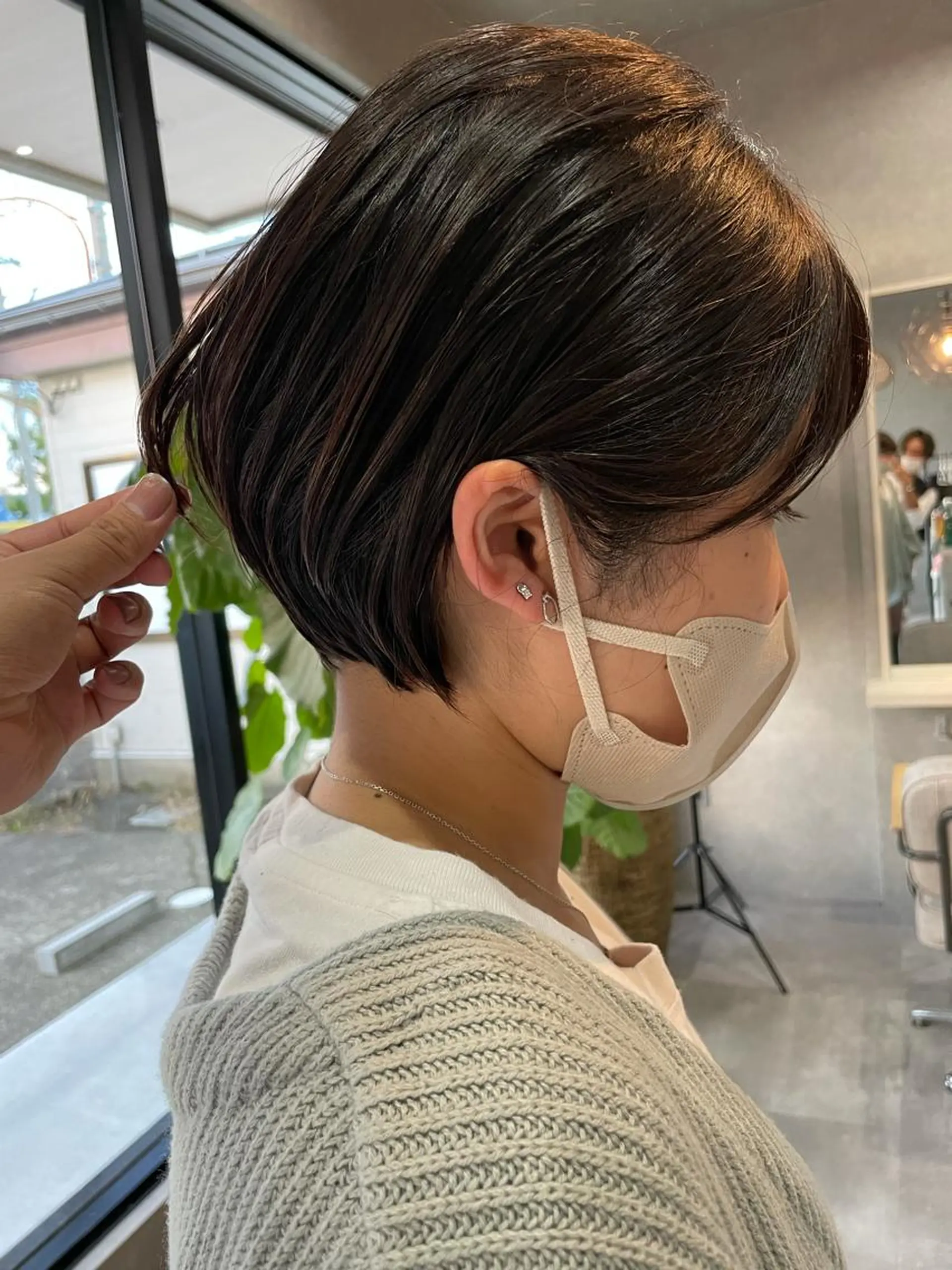 ショート カット ヘアカラー 河原 亮のヘアスタイル
