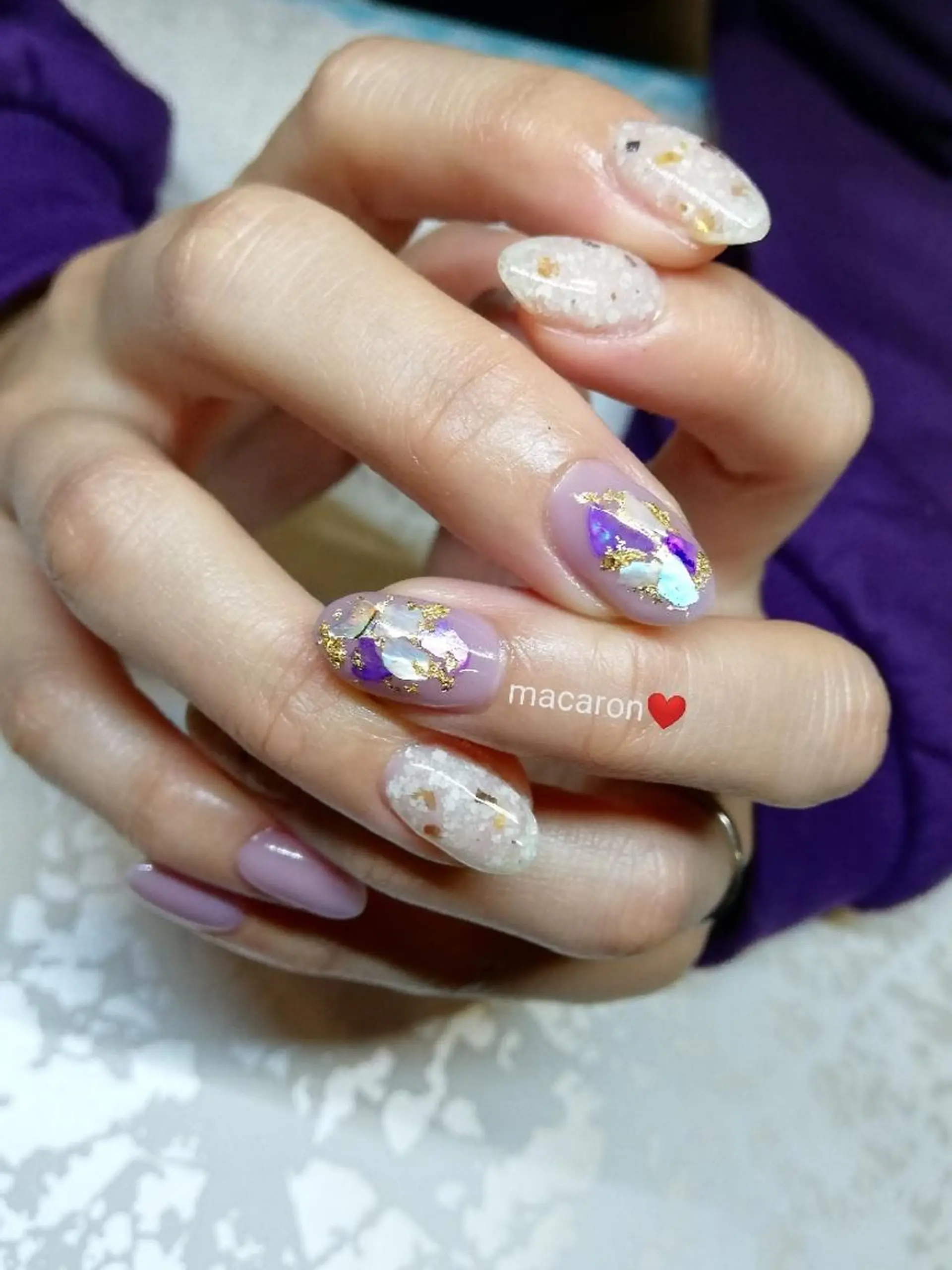 ネイル ハンドネイル macaron♥所属・nail salon macaron のネイルデザイン