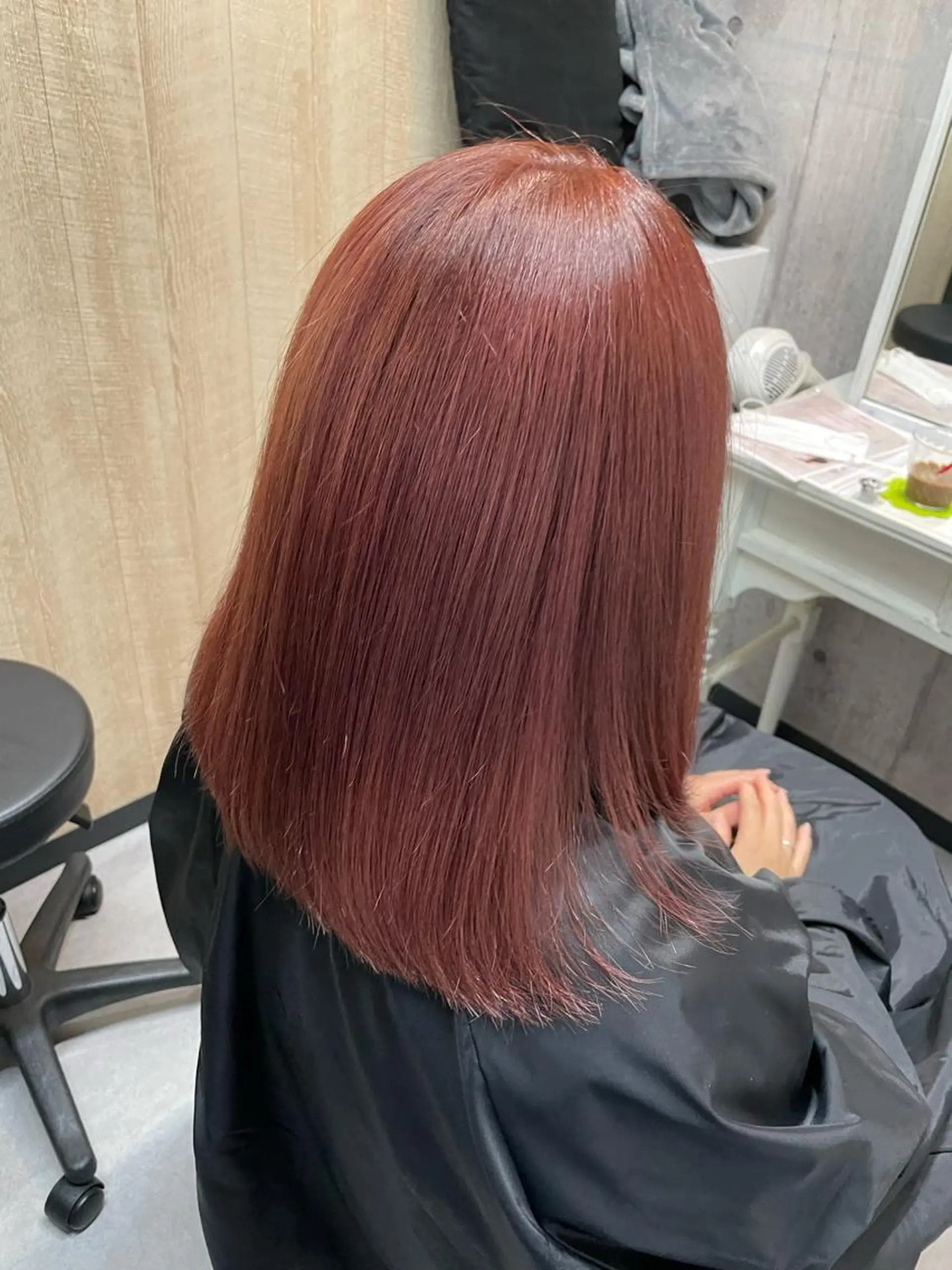 ミディアム カット ヘアカラー トリートメント ヘッドスパ ヘアセット 髪質改善カラー特化 井上秀樹のヘアスタイル