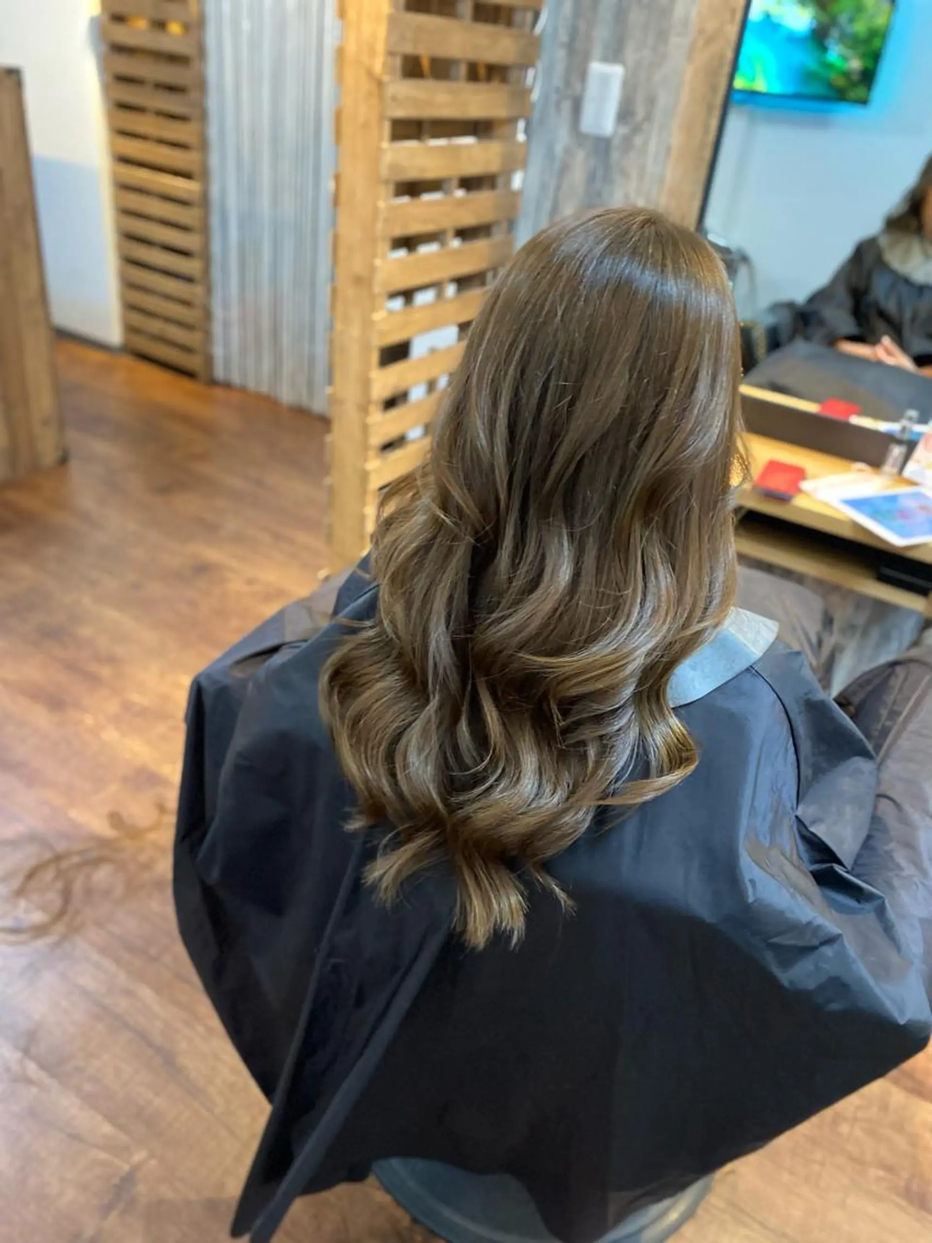 ロング カラー アッシュ カット ヘアカラー Lizir  ルズィール所属・Luzir⭐︎ GEN⭐︎のヘアスタイル