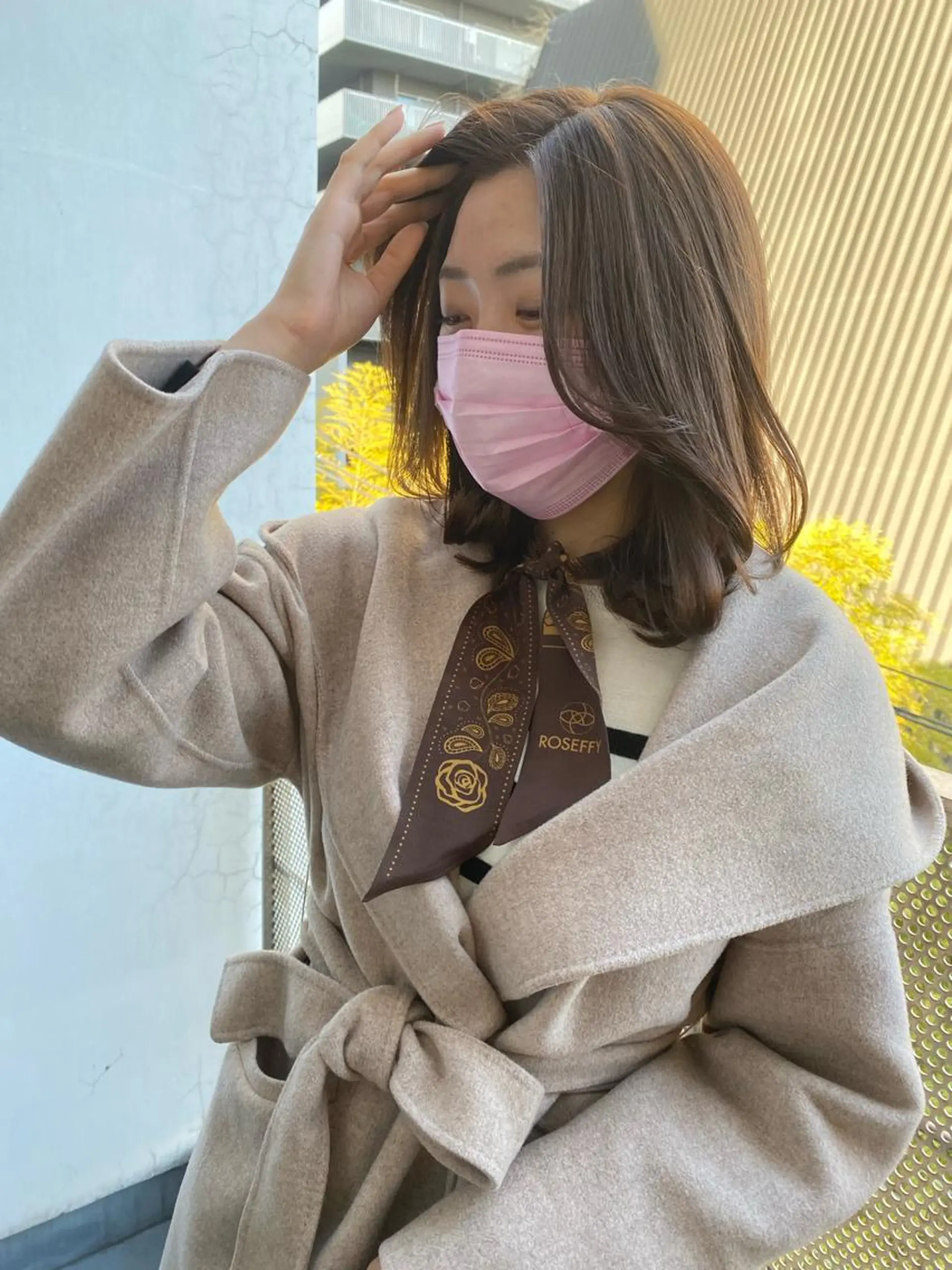 セミロング YinYang所属・川﨑 章弘のヘアスタイル