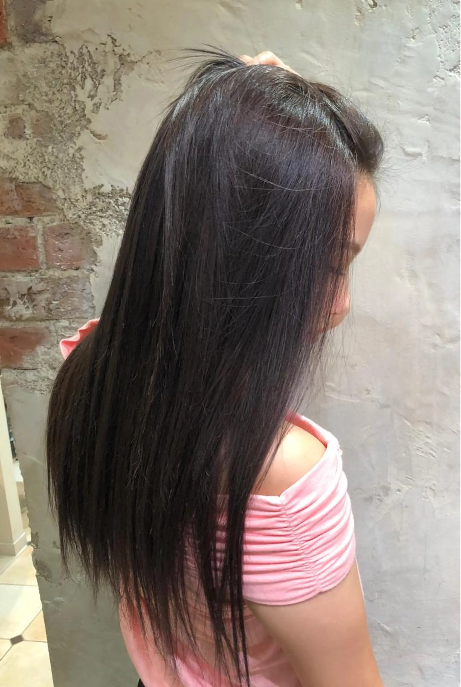 ロング カラー 顔周り/くびれヘア 韓国ヘア💕風間るなのヘアスタイル