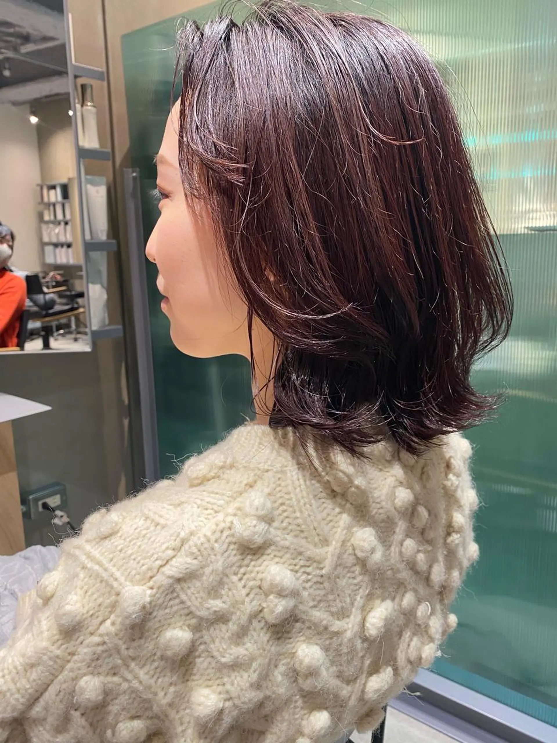 ミディアム カラー ROCAReTA  FOR HAIR 河原町三条店所属・あべ ゆうかのヘアスタイル