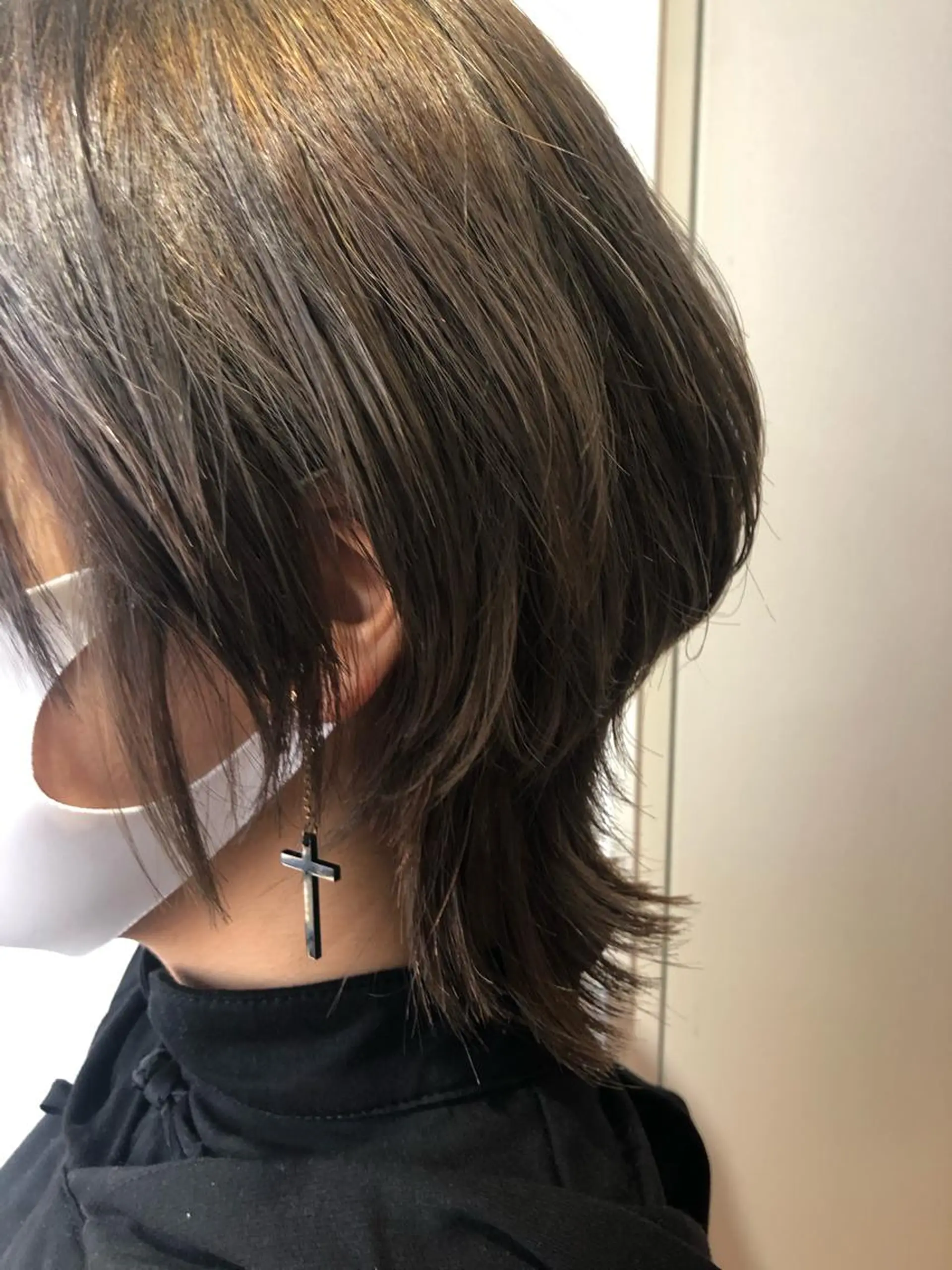 ミディアム カラー ベージュカラー 片山美穂 心斎橋・北堀江のヘアスタイル