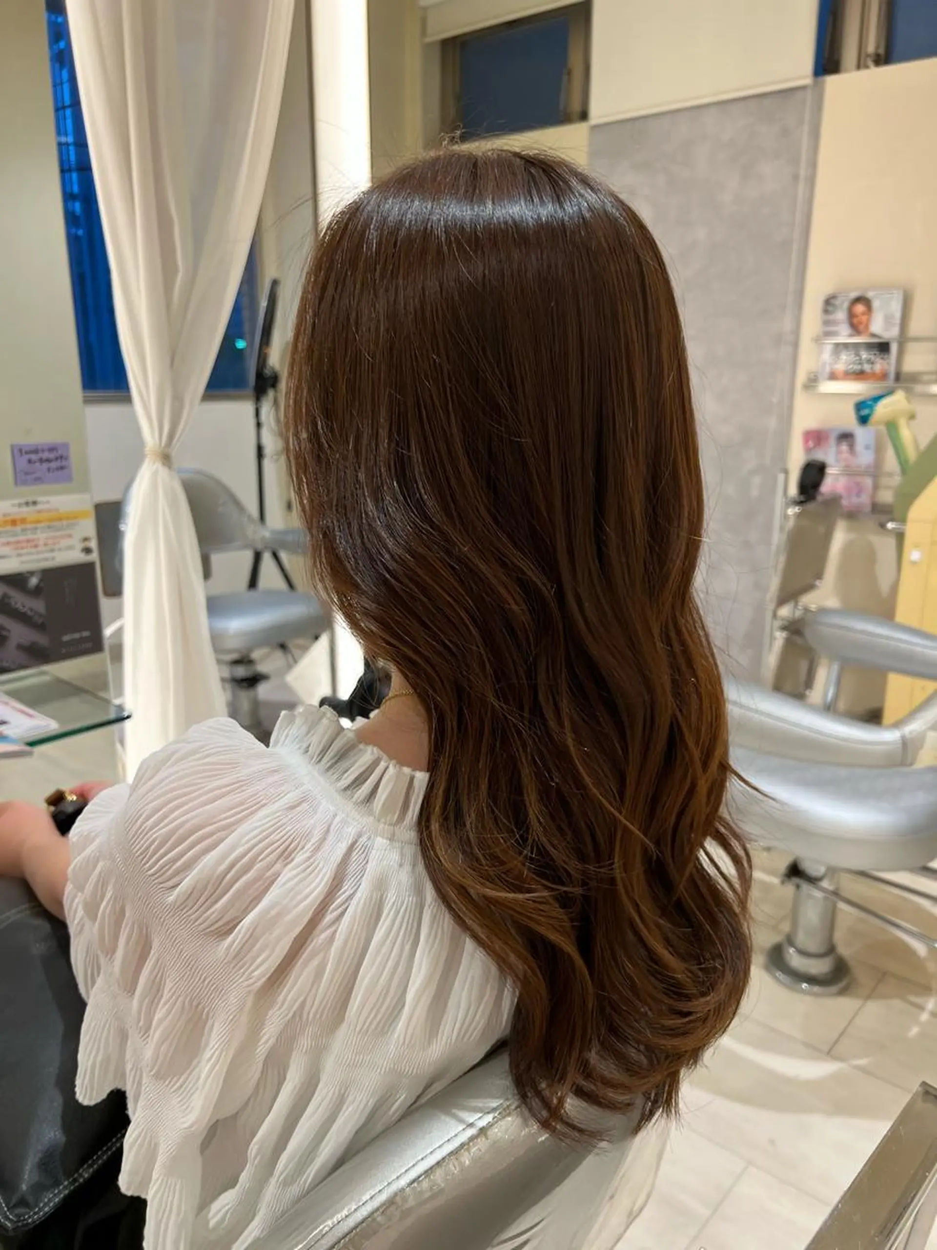 カラー 久永 菫のヘアスタイル