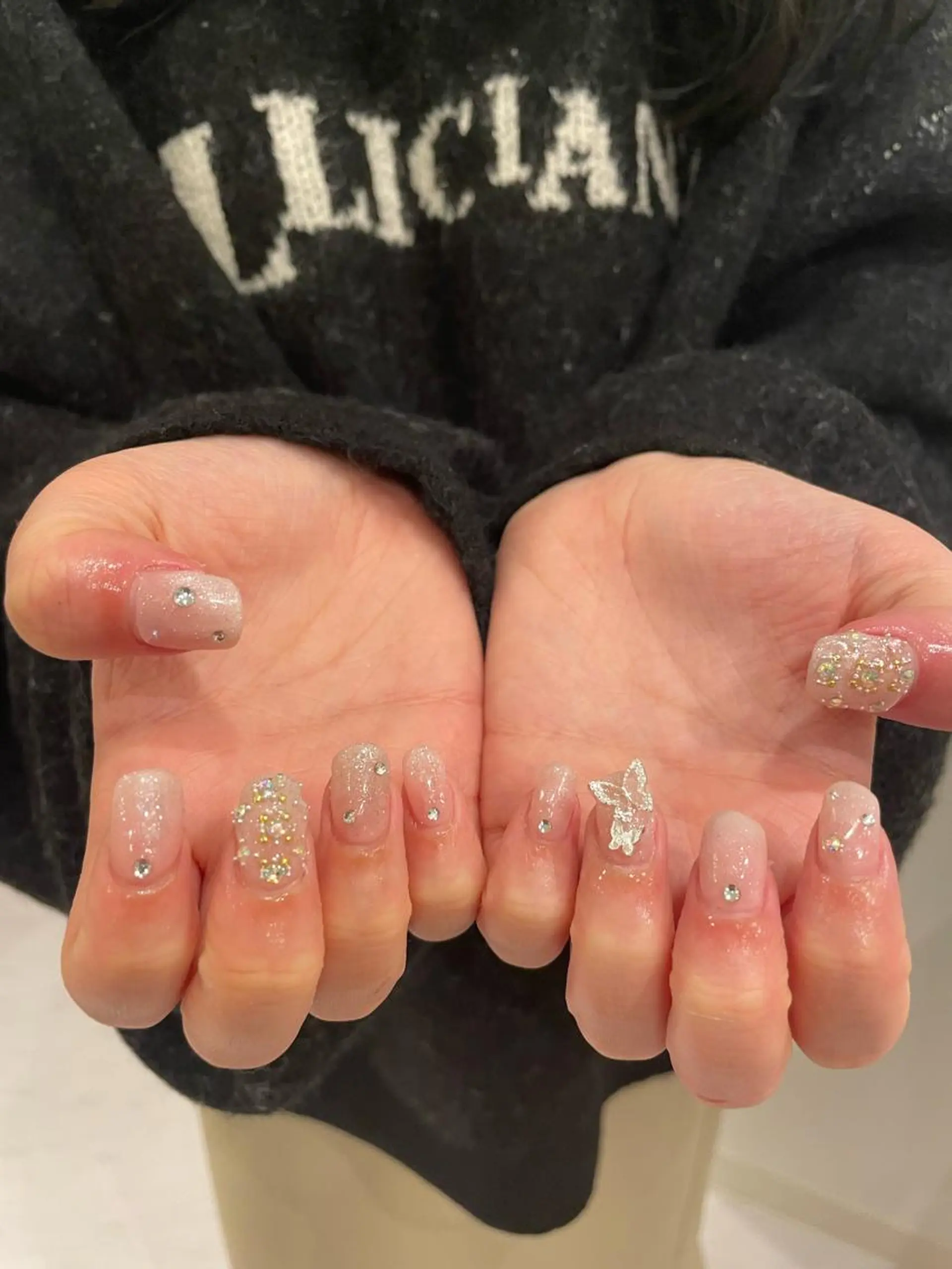 ネイル 束感まつ毛/ネイル/ LED♥KIRARAのマツエク・マツパデザイン