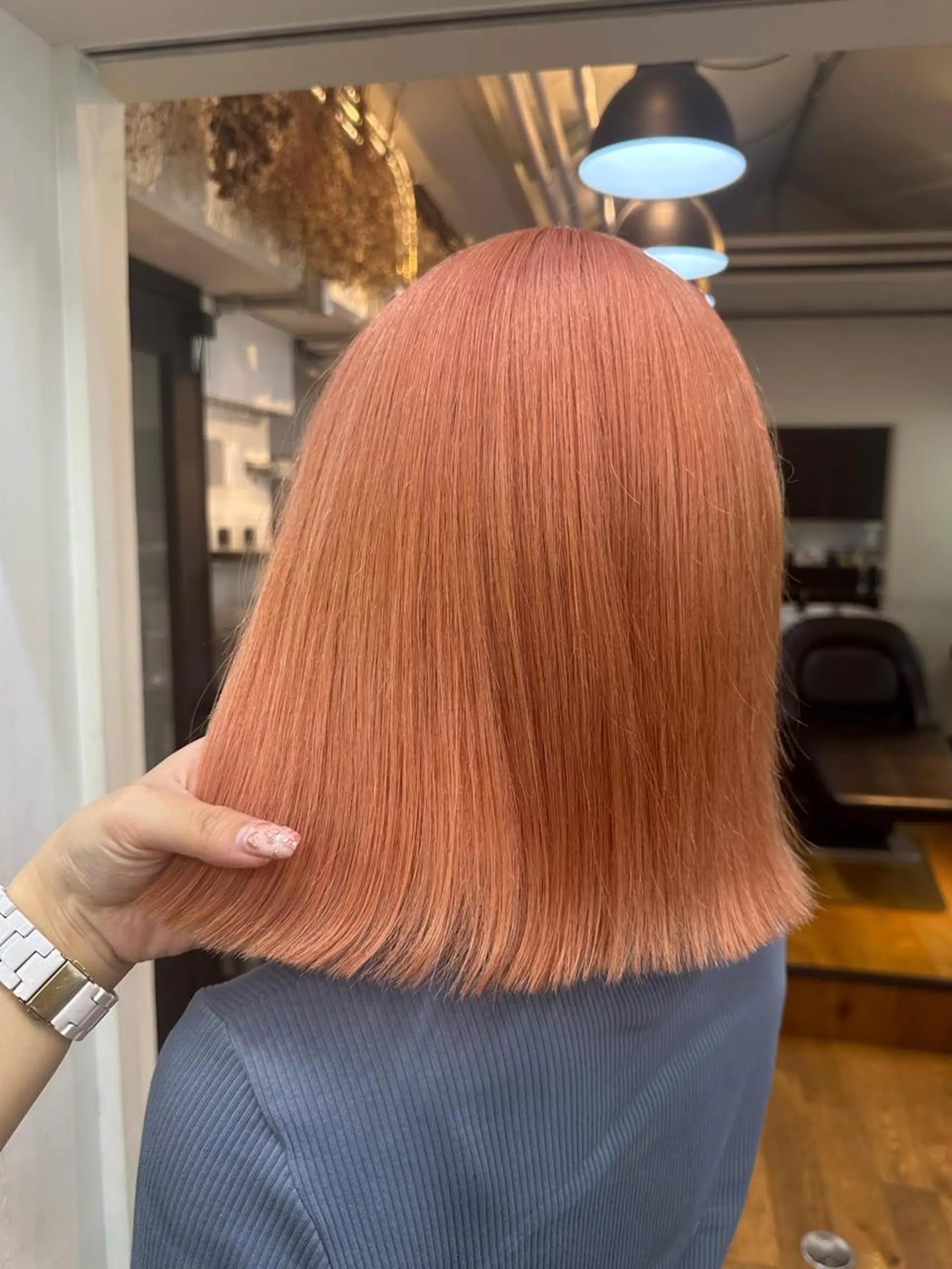 ミディアム Hana ハイトーン🕯🩰のヘアスタイル