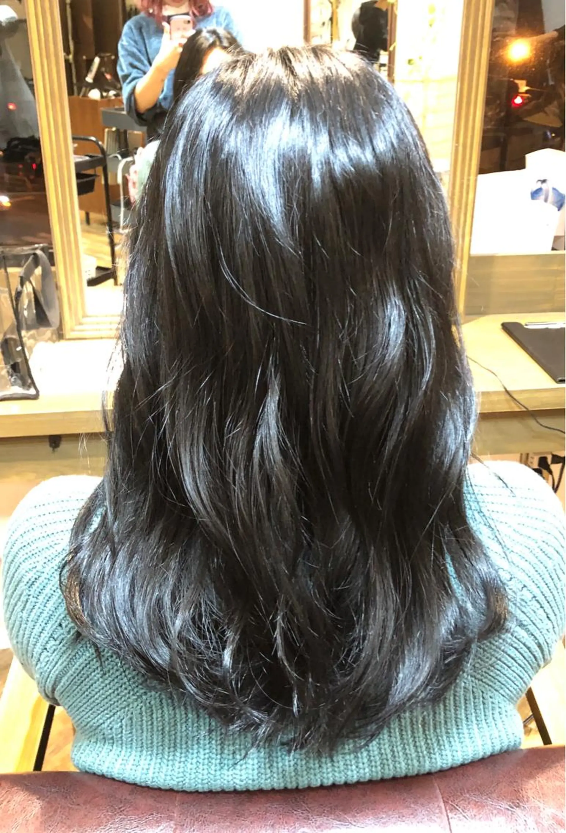 ロング アッシュ 💖透明感カラー💖 坂本万由子のヘアスタイル