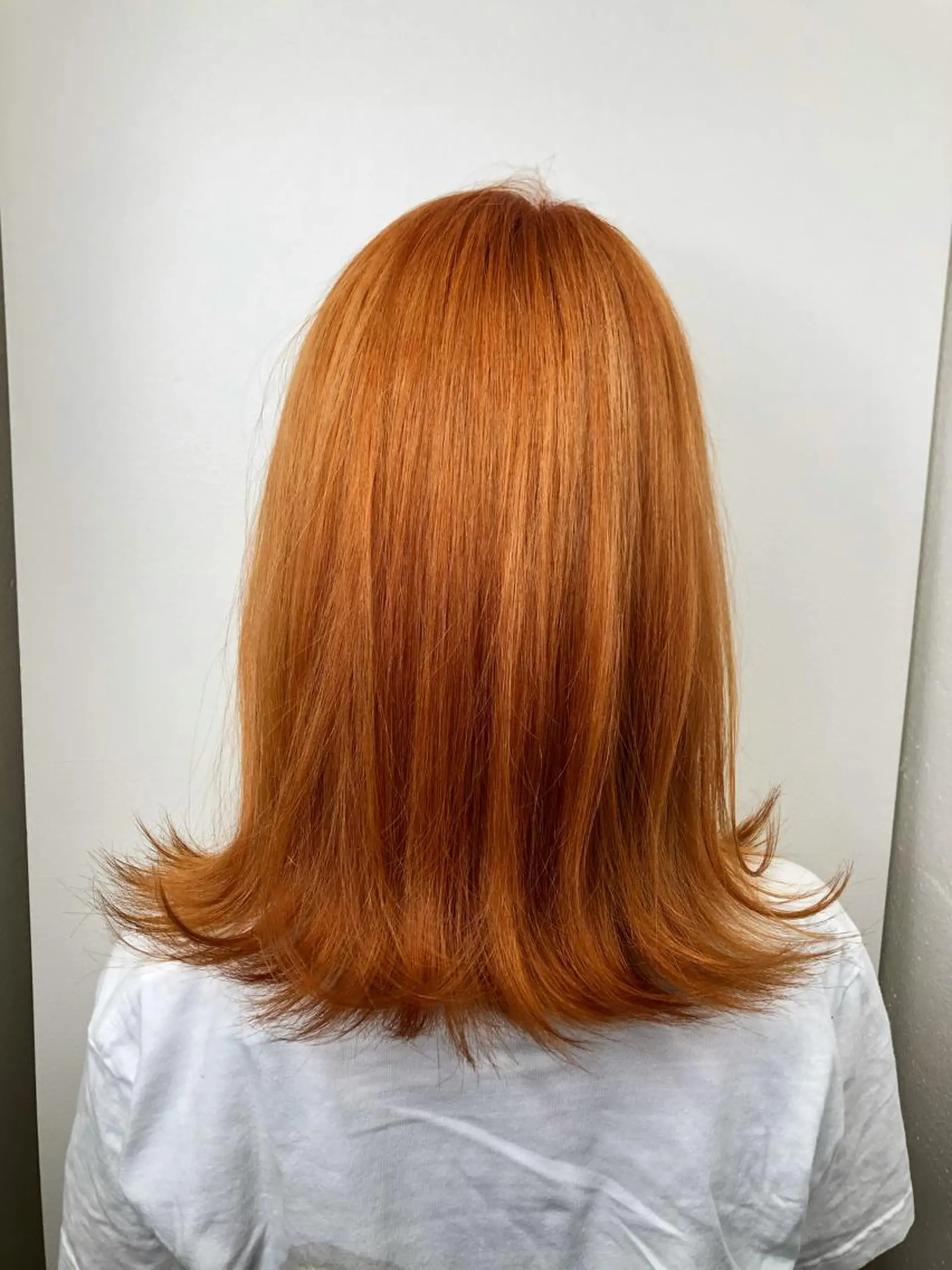 ミディアム カラー レイヤー/ハッシュ 渋谷/サッタのヘアスタイル