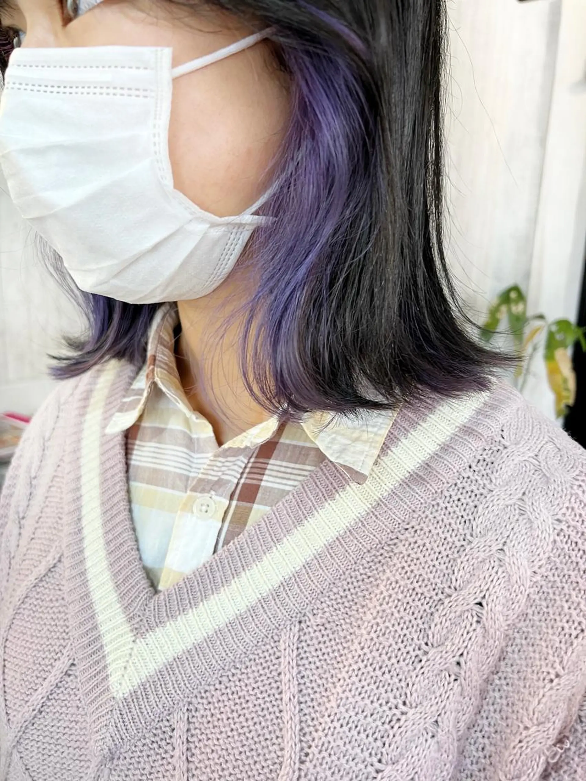 ミディアム カラー ベージュカラー ブリーチ ケアブリーチ 透明感カラー デザインカラー ダブルカラー　/ インナーカラーMiiのヘアスタイル