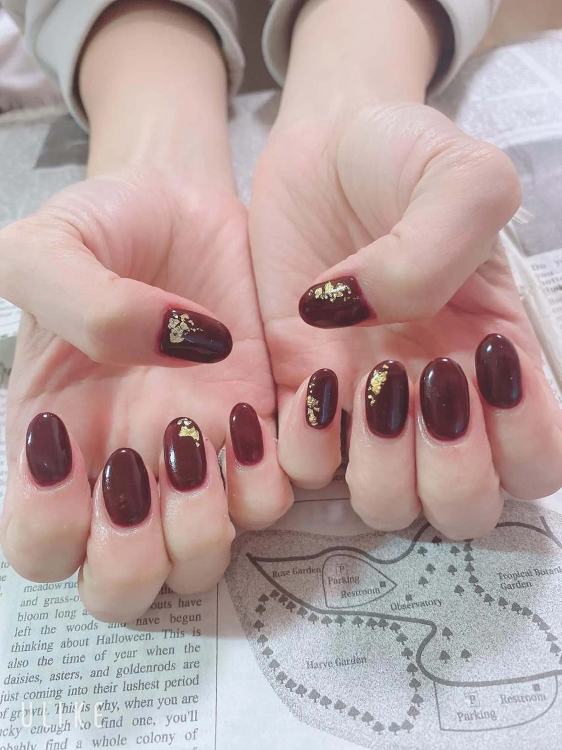 ネイル ハンドネイル ハンドケア 森山 舞のネイルデザイン