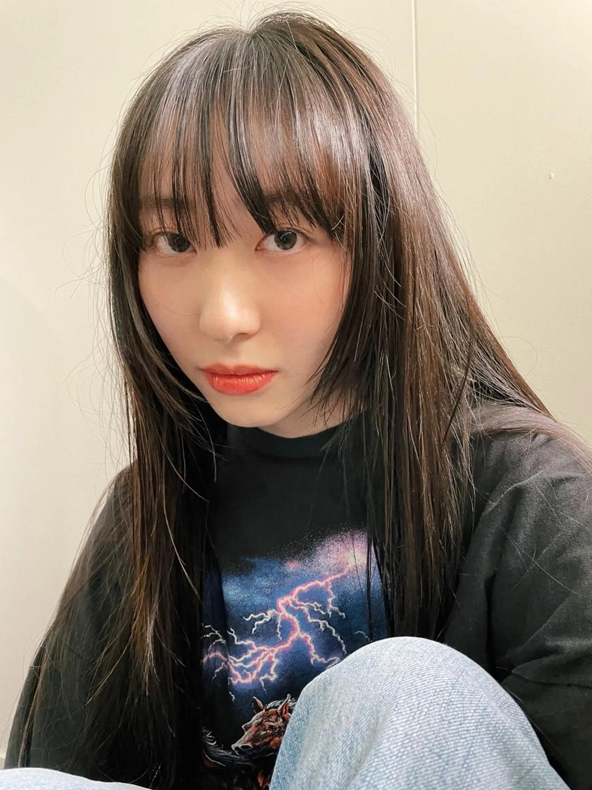 ロング カラー 高橋 愛美のヘアスタイル