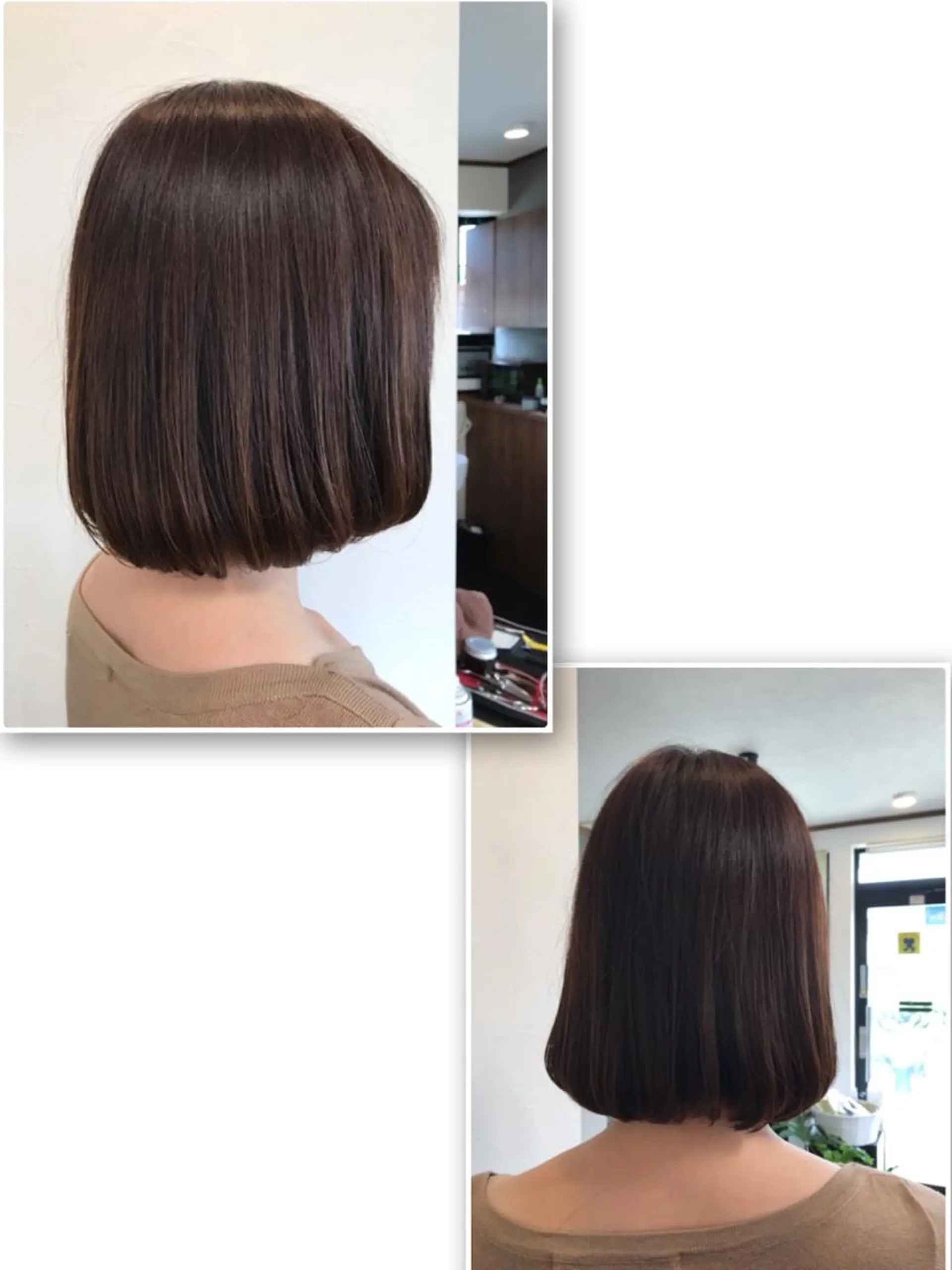 ミディアム カラー 小林 由里香のヘアスタイル