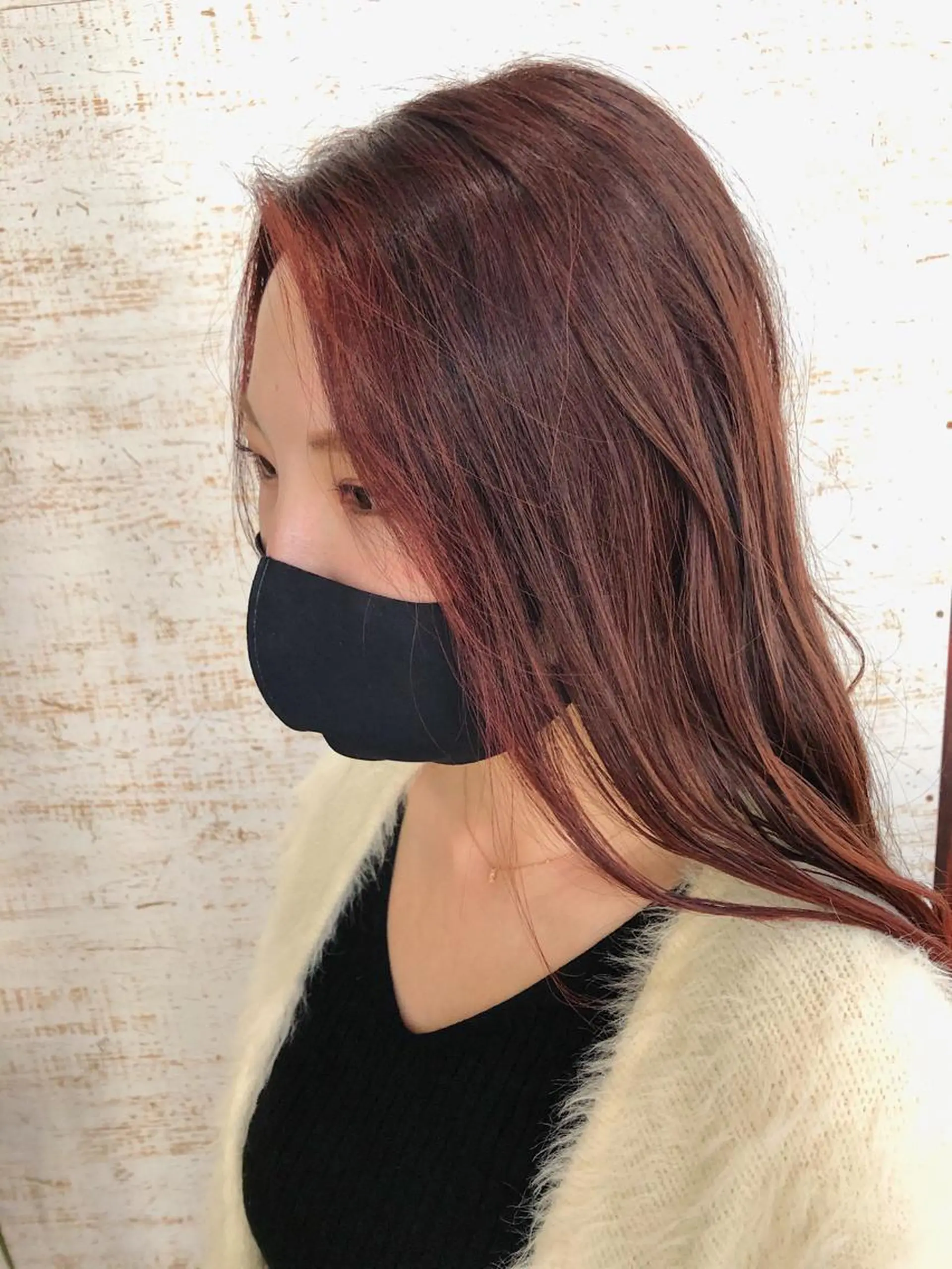 ロング カラー ケアブリーチ /髪質 改善/古橋圭史郎のヘアスタイル