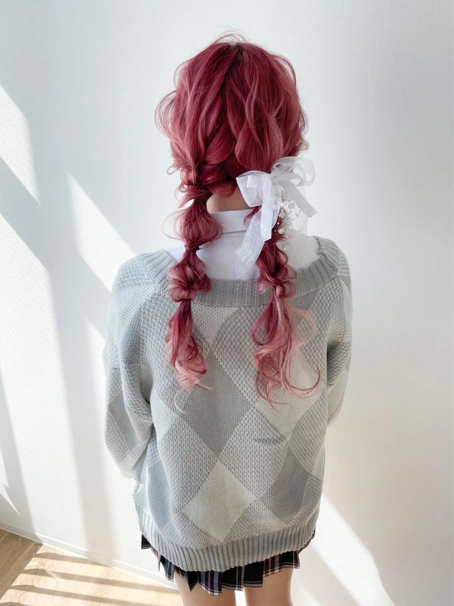 ロング カラー ヘアアレンジ 卒業式のヘアスタイル autre所属・大久保 ひでなりのヘアスタイル