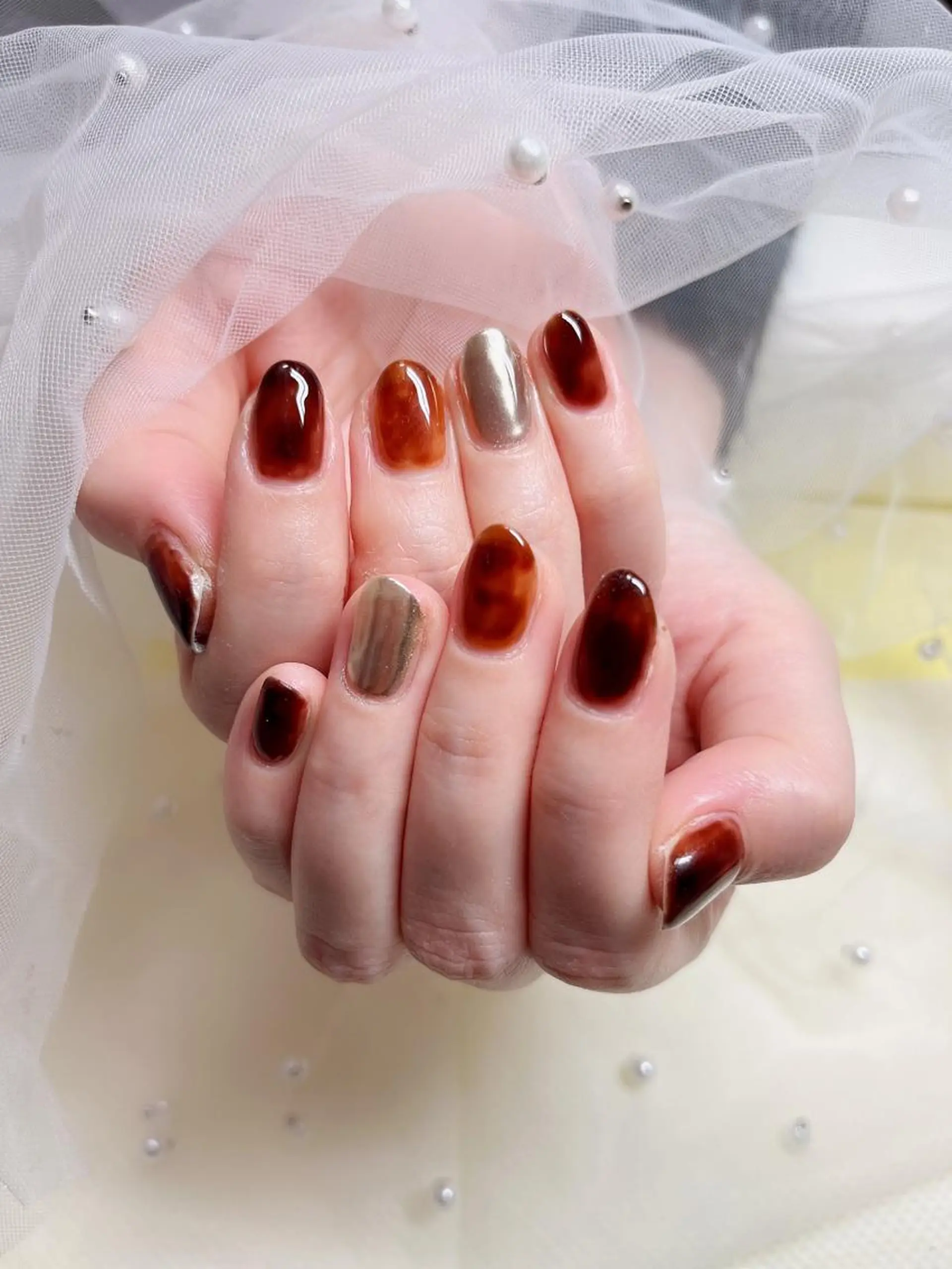 ネイル シンプルネイル C.C.Studio 池袋のネイルデザイン