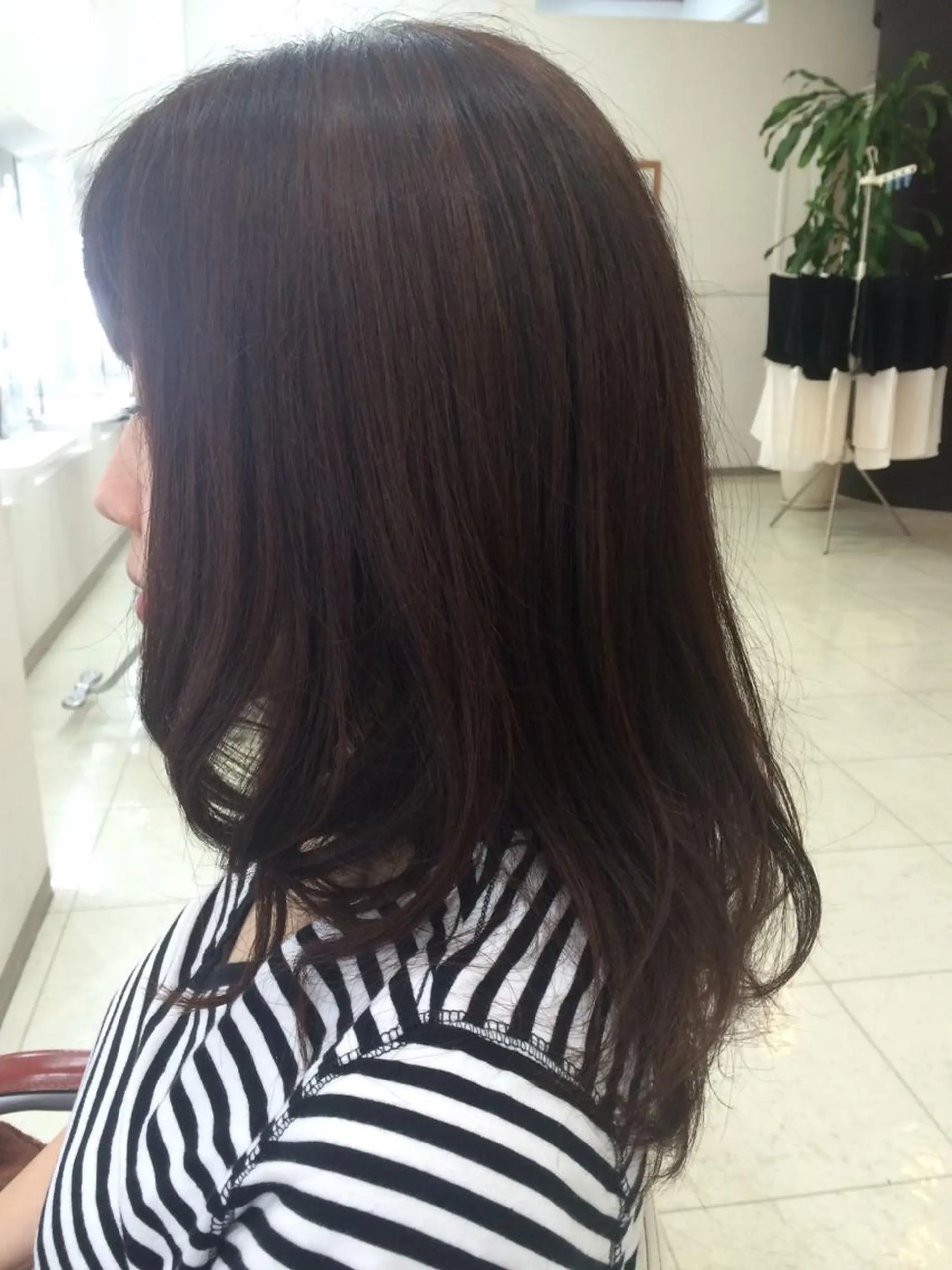 セミロング ロング いけだ ゆうのヘアスタイル