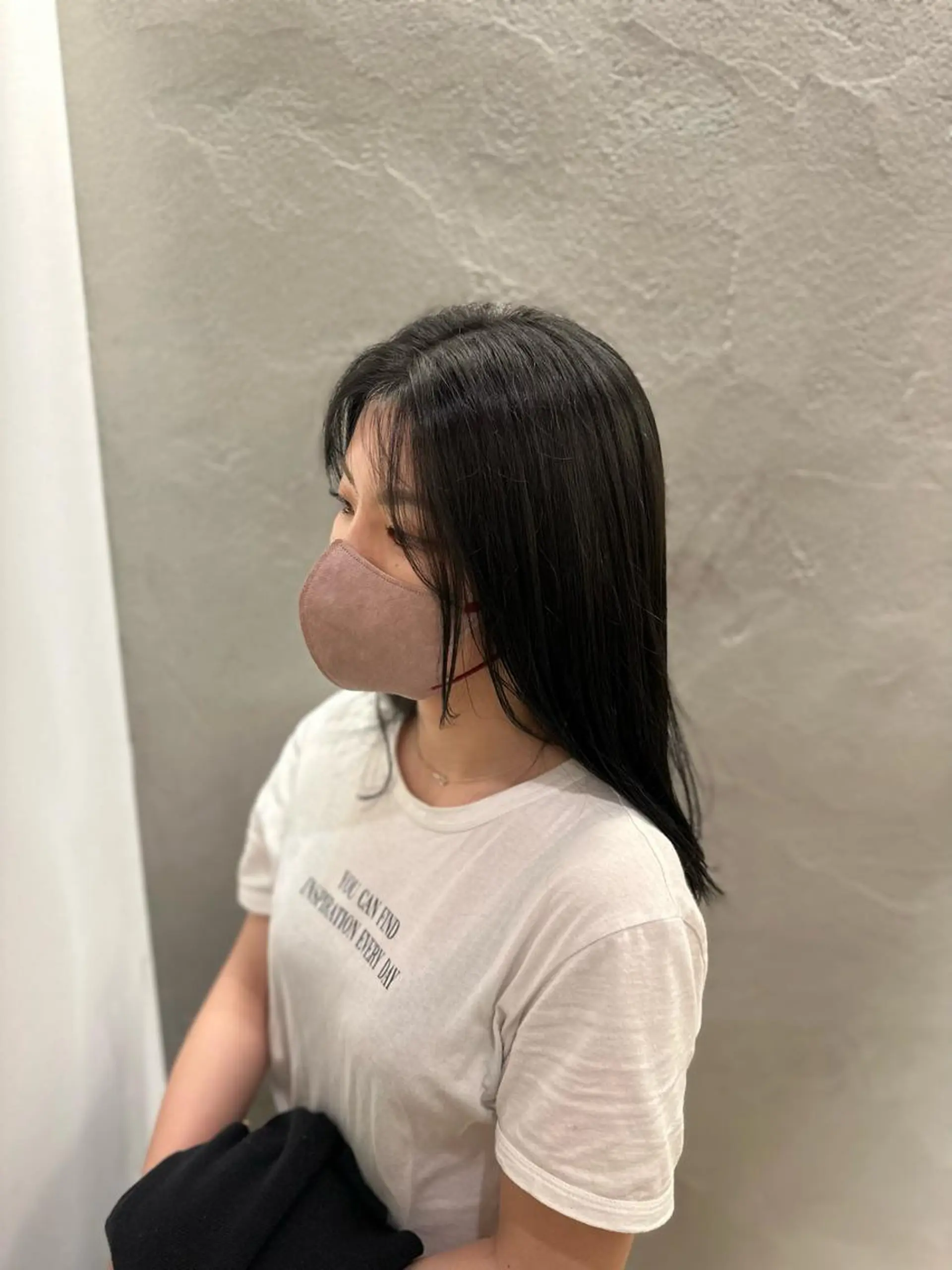 セミロング カラー 溜 一太のヘアスタイル