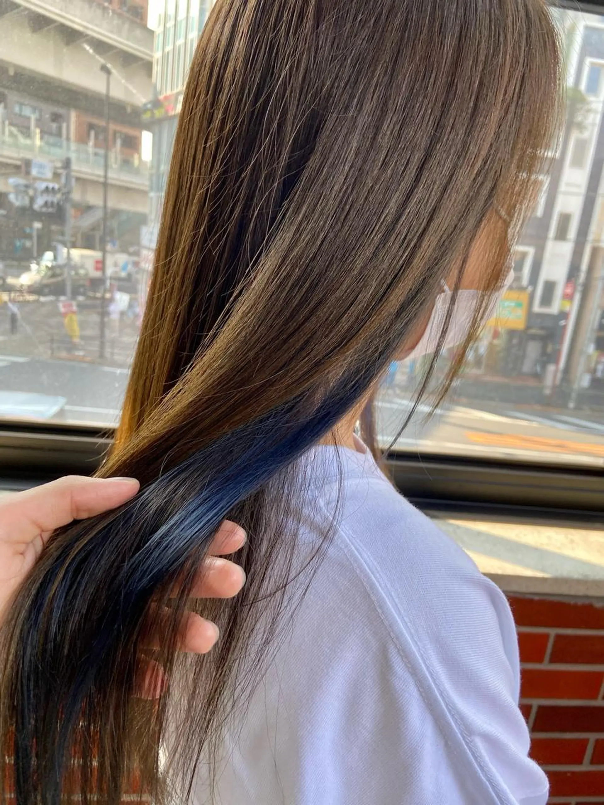 カラー ワンカールで盛れる レイヤー✨深江裕稀のヘアスタイル