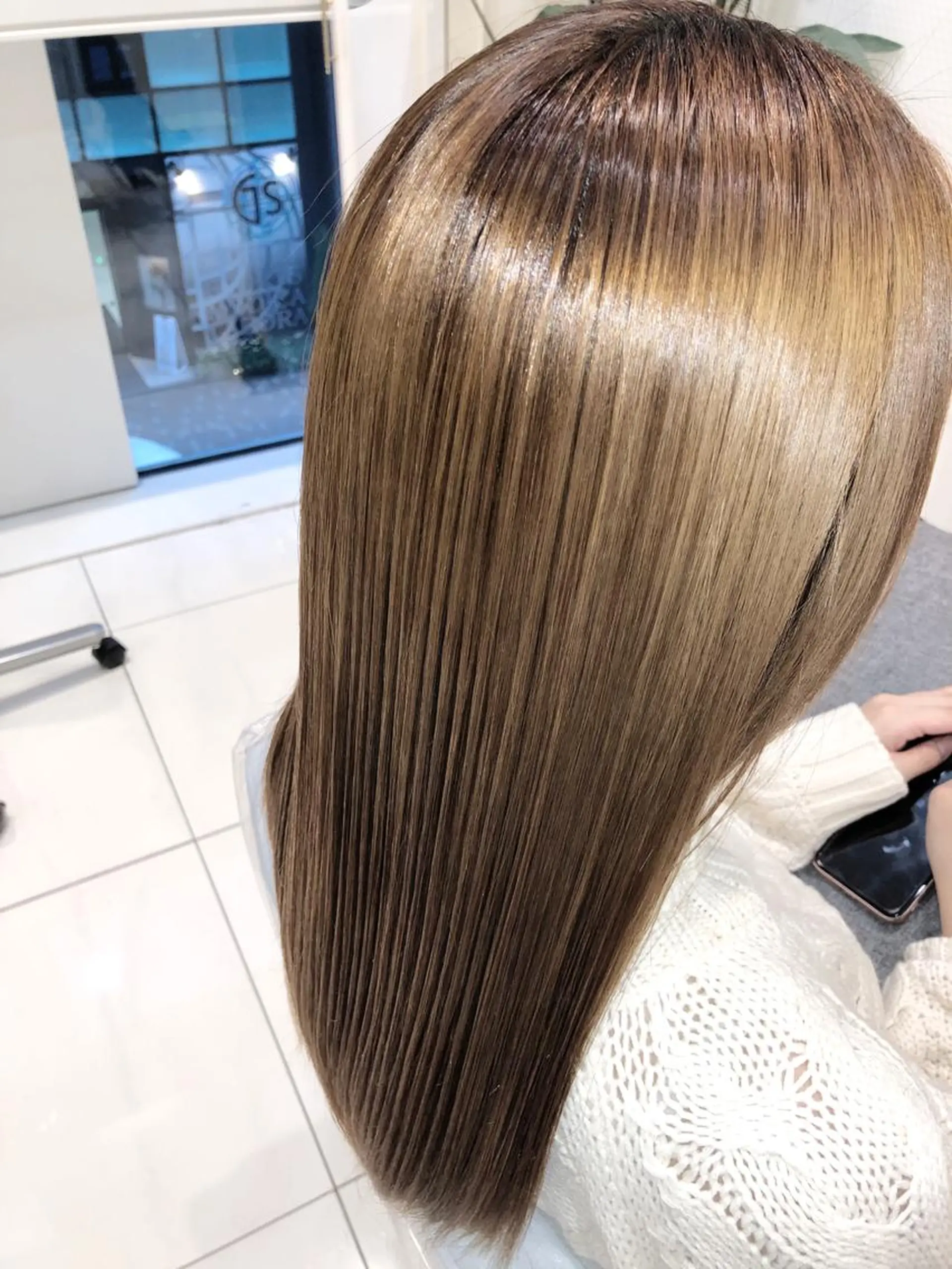 ロング カラー カット ヘアカラー トリートメント 縮毛矯正/髪質改善 /ブリーチ/東陽町✨のヘアスタイル