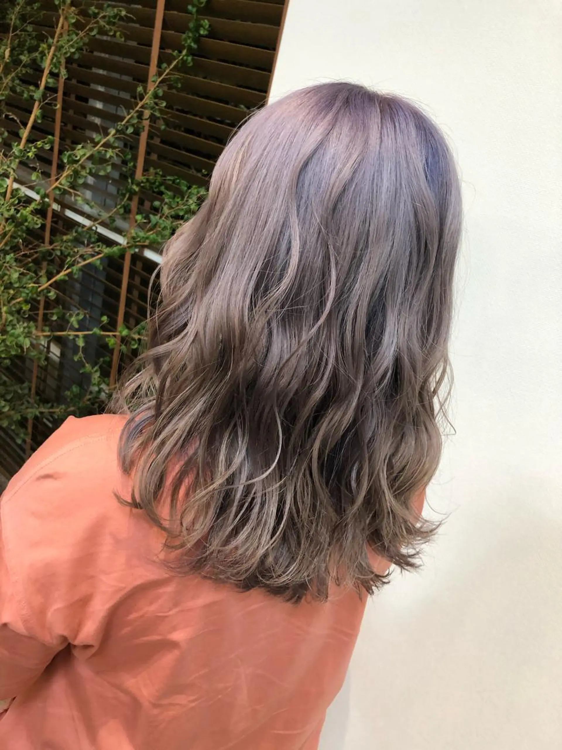 セミロング カラー パーマ ヘアアレンジ ❣️倉敷❣️美髪 カラー能登一成のヘアスタイル