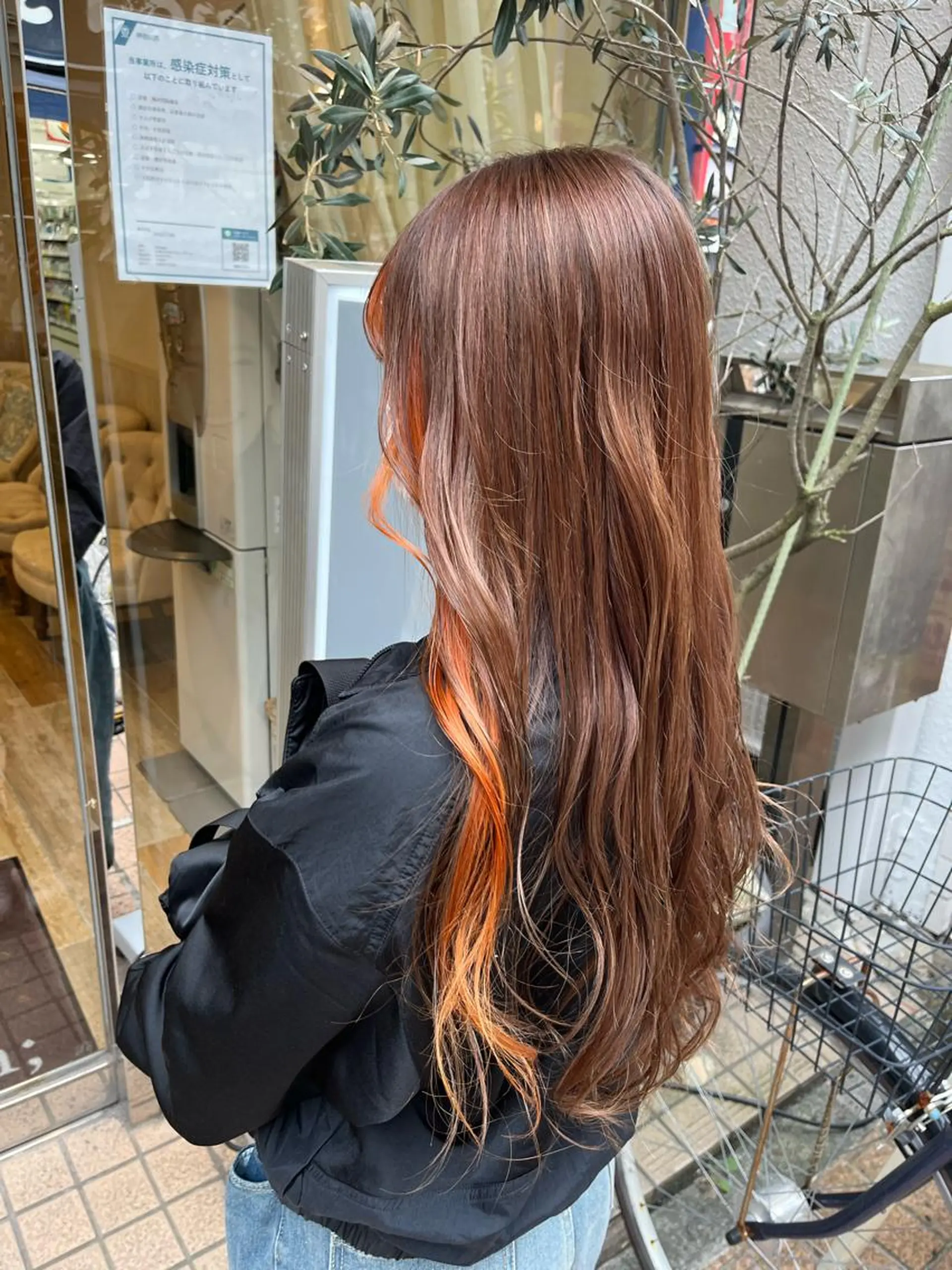 カラー 【eight宿河原】 すぎもとはづきのヘアスタイル