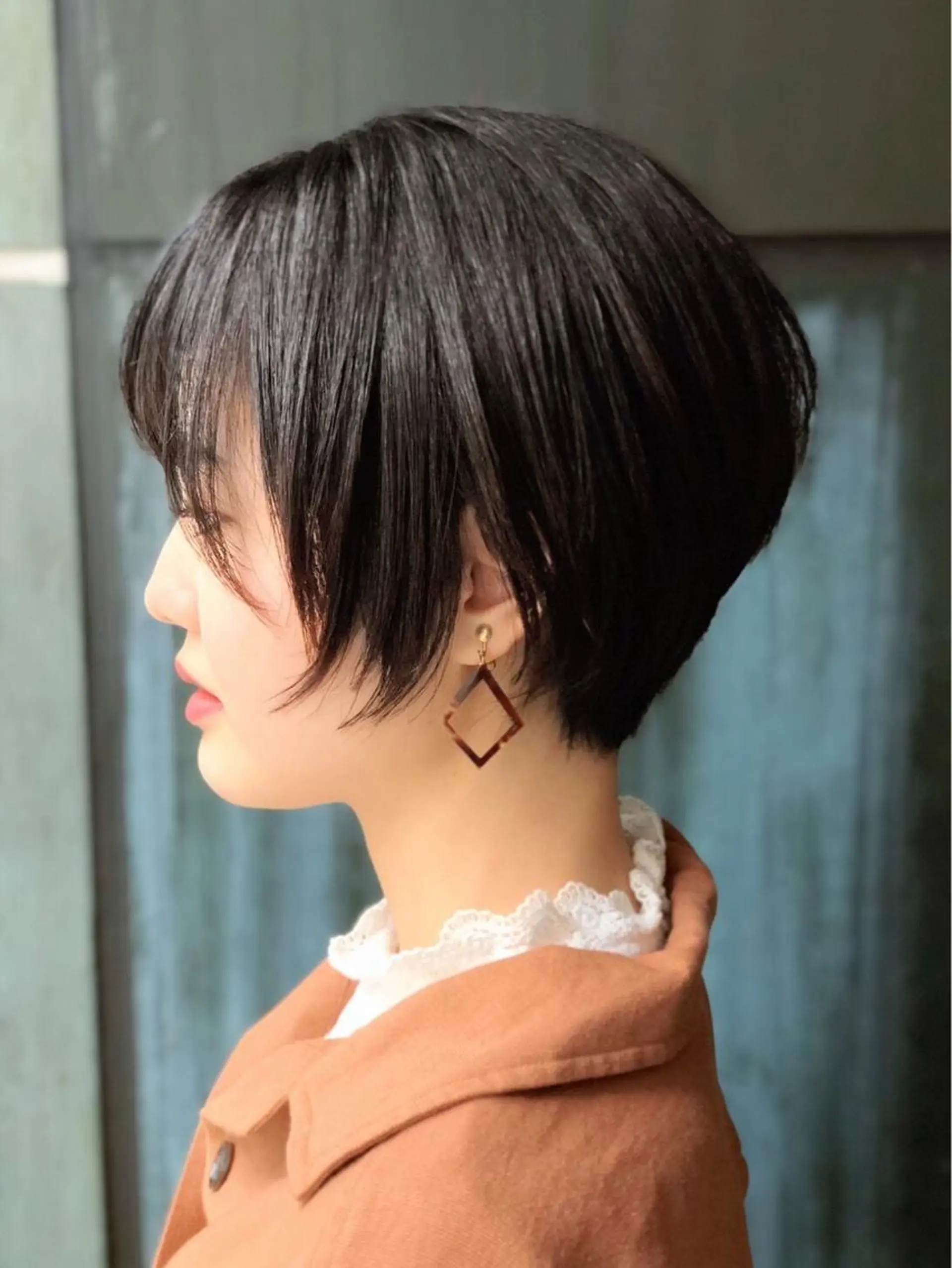 ショート カラー ヘアアレンジ 能登谷 きよのヘアスタイル
