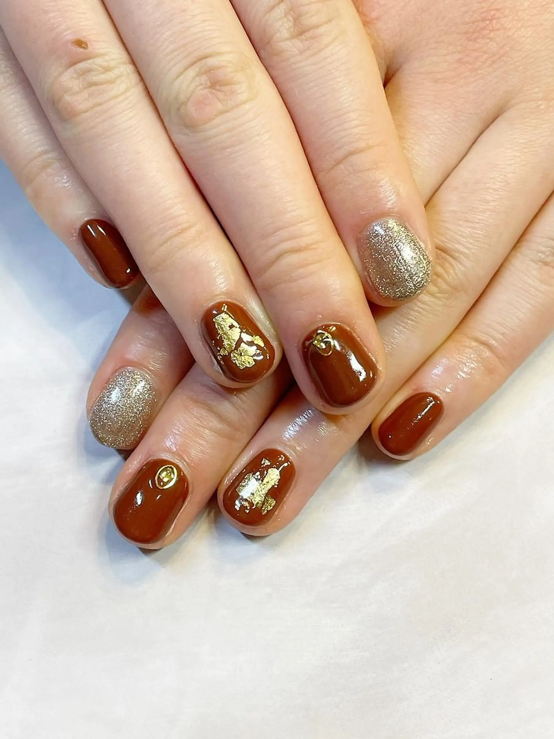 ネイル アートネイル ジェルネイル ニュアンスネイル パラジェル Nailist Honamiのネイルデザイン