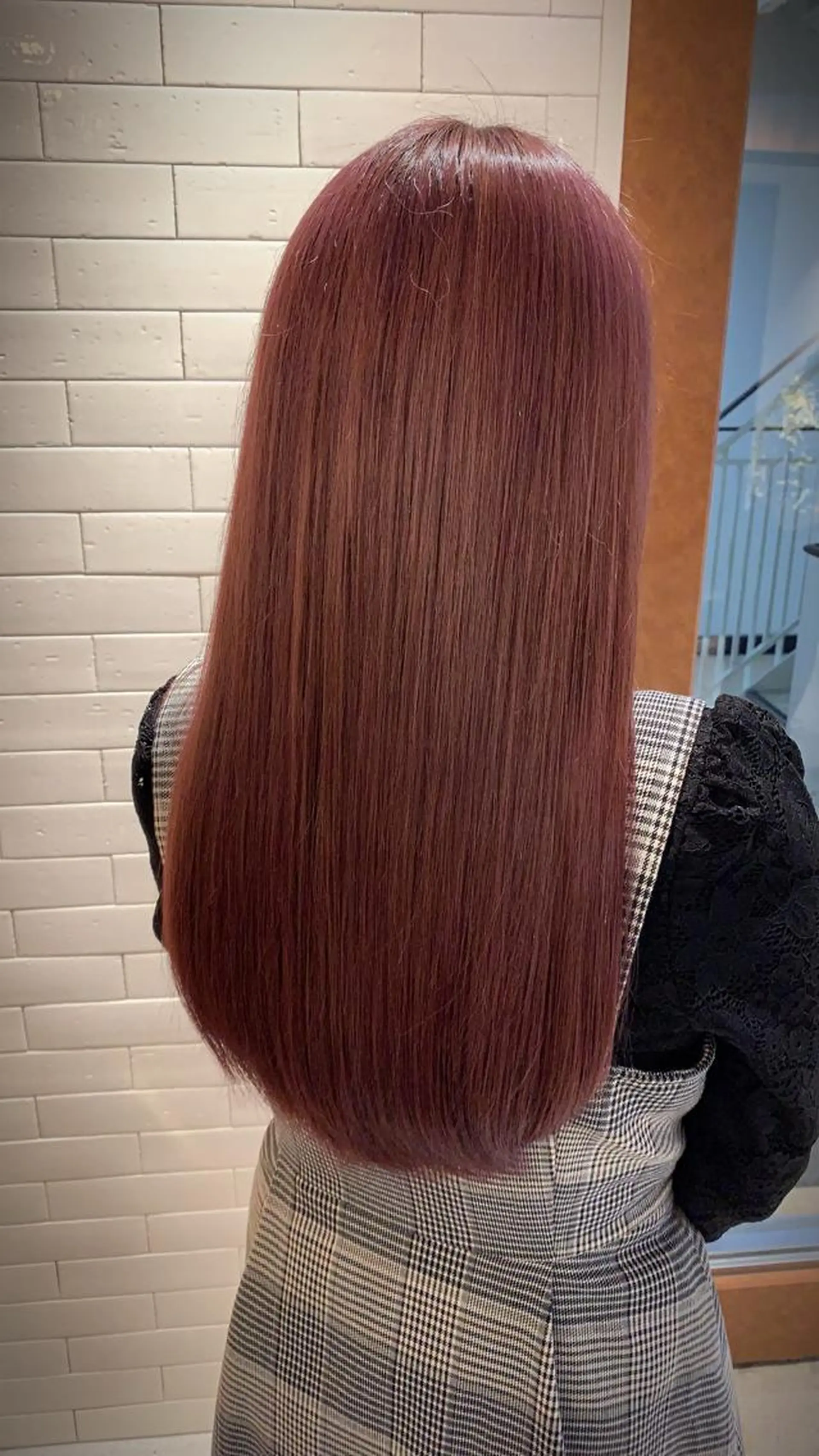 ロング カット ヘアカラー トリートメント ヘアセット 坂本 なつきのヘアスタイル