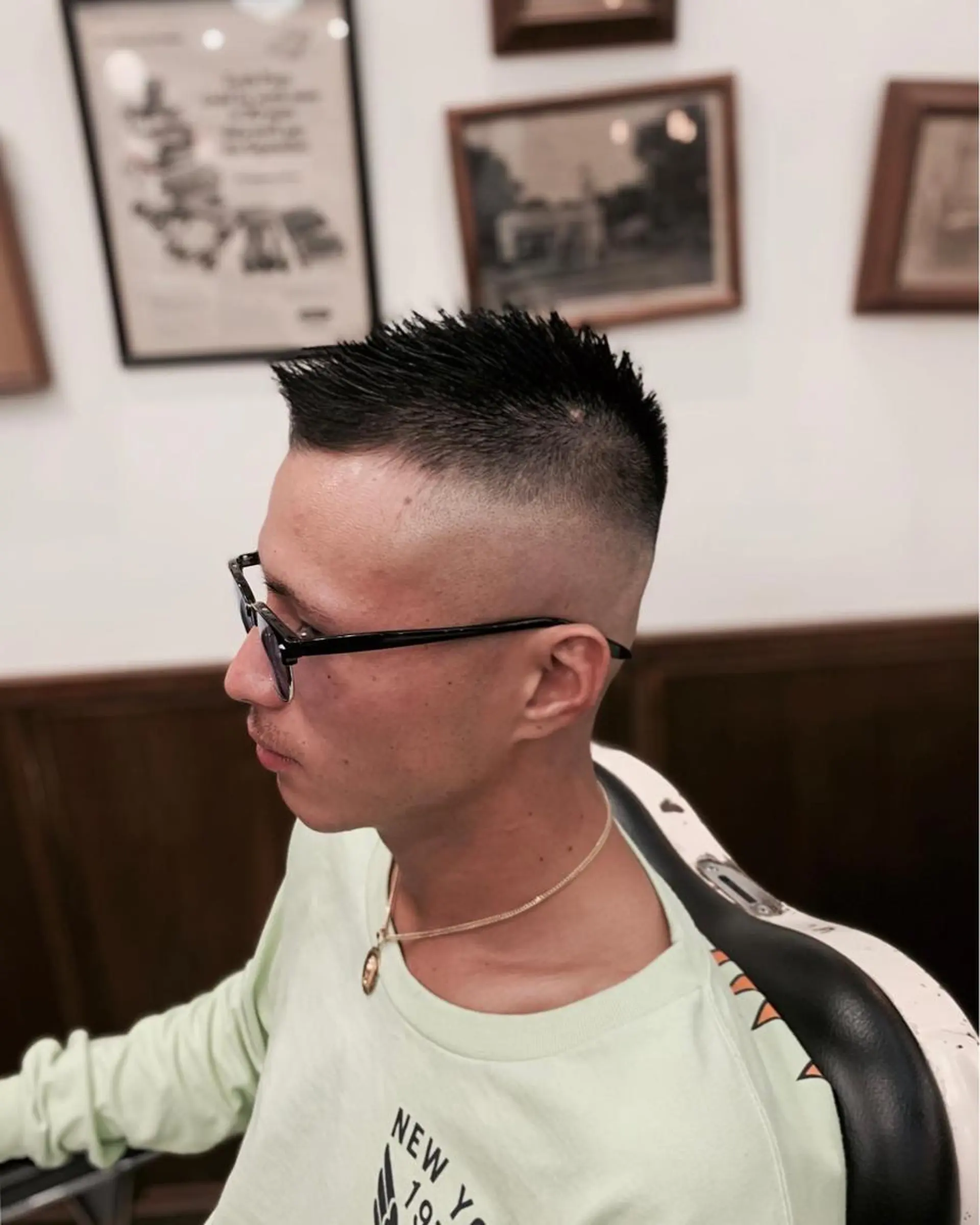 ショート メンズ HIROGINZA ヒロ銀座 青山所属・マツオ リュウホウ🐉のヘアスタイル