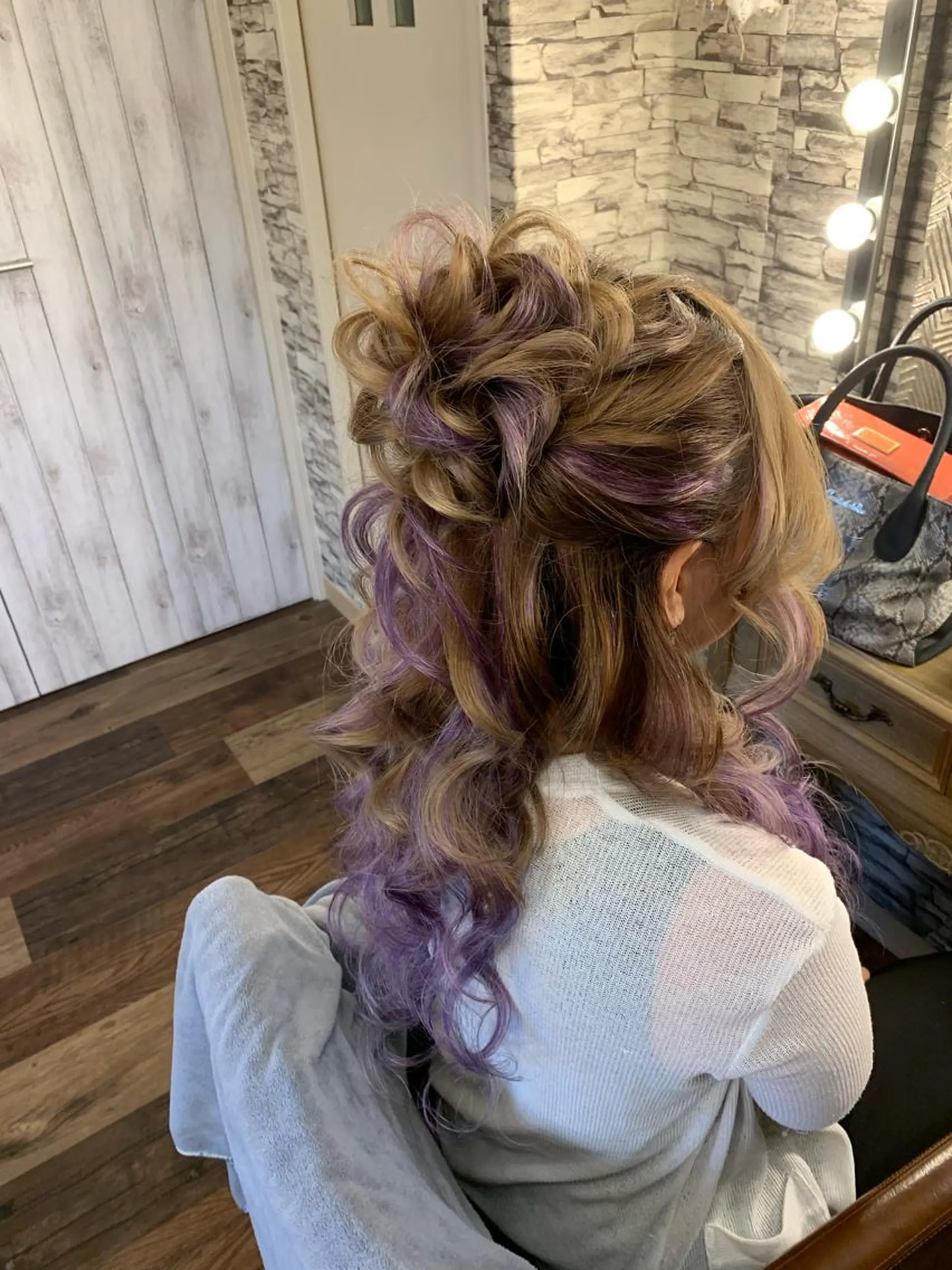 ヘアアレンジ お団子ヘア hair make  Lucciのヘアスタイル