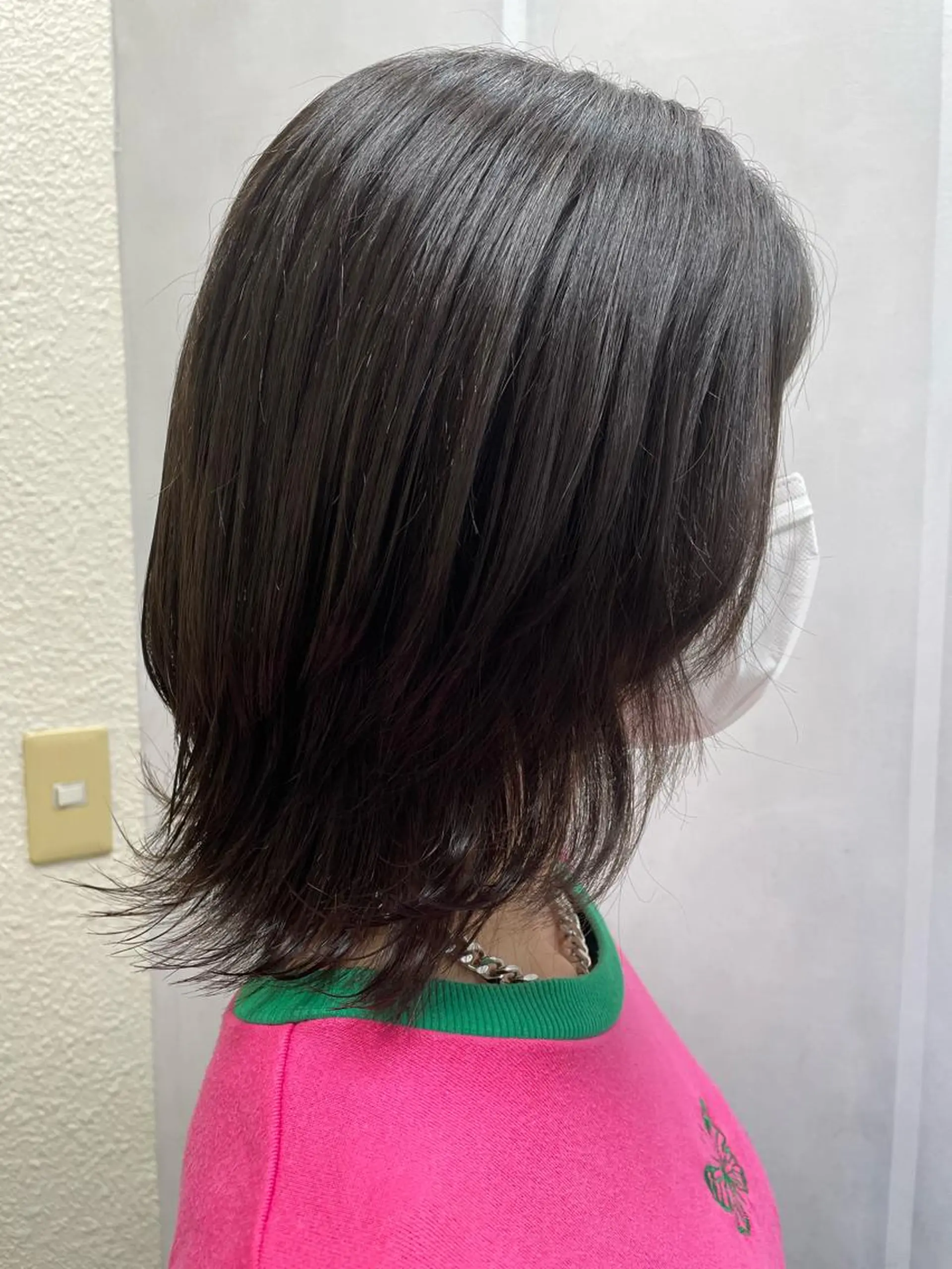 ミディアム ウルフカット ヘアカラー トリートメント 前田リサコ🌹 ✨艶髪職人のヘアスタイル