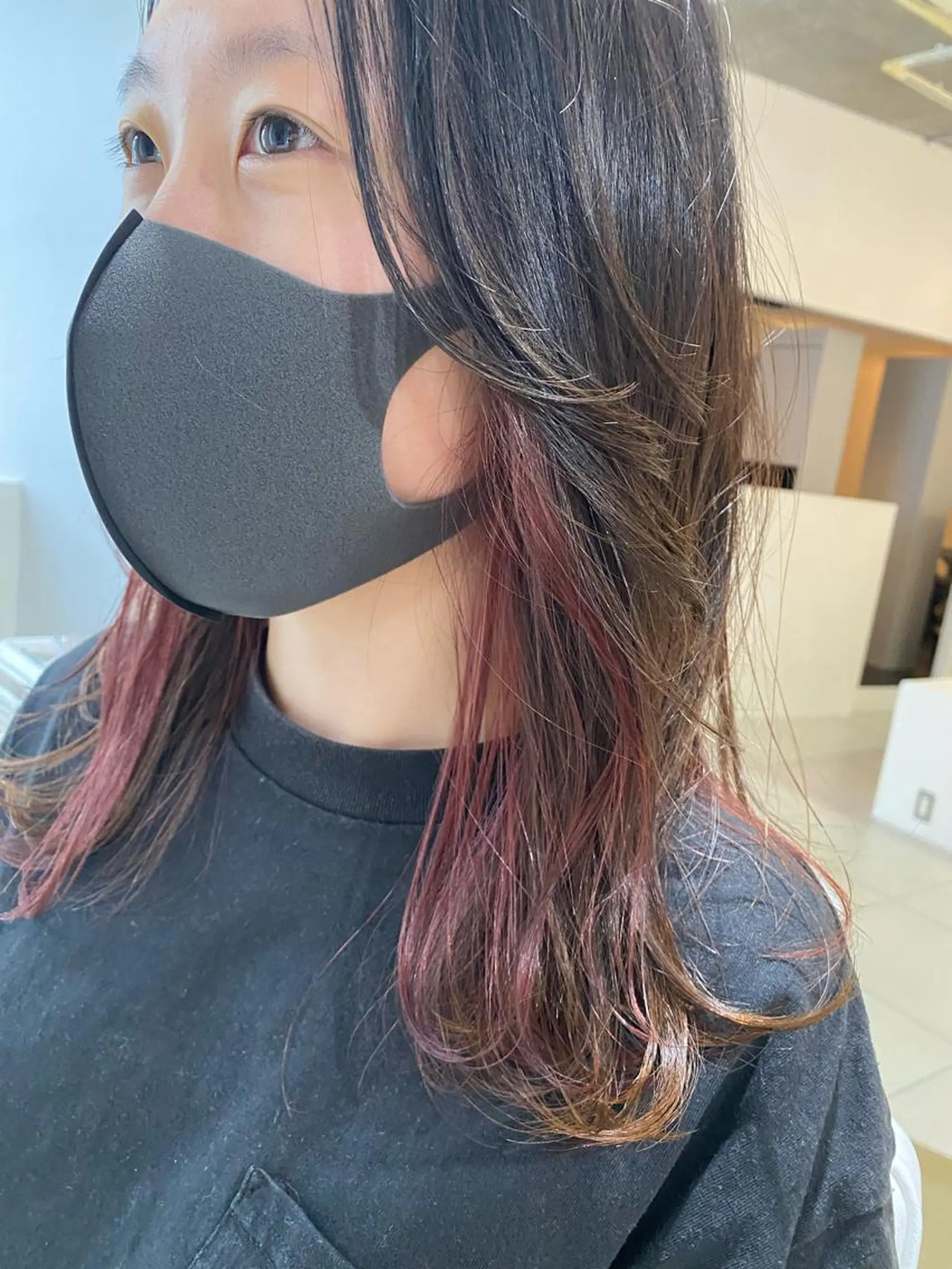 セミロング I nagiのヘアスタイル