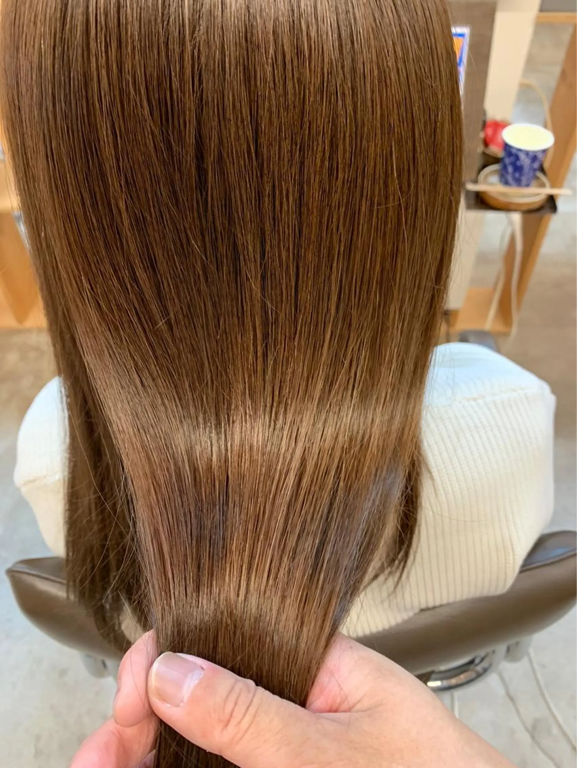 ロング カノエ下関熊野店 /スタッフモデルのヘアスタイル