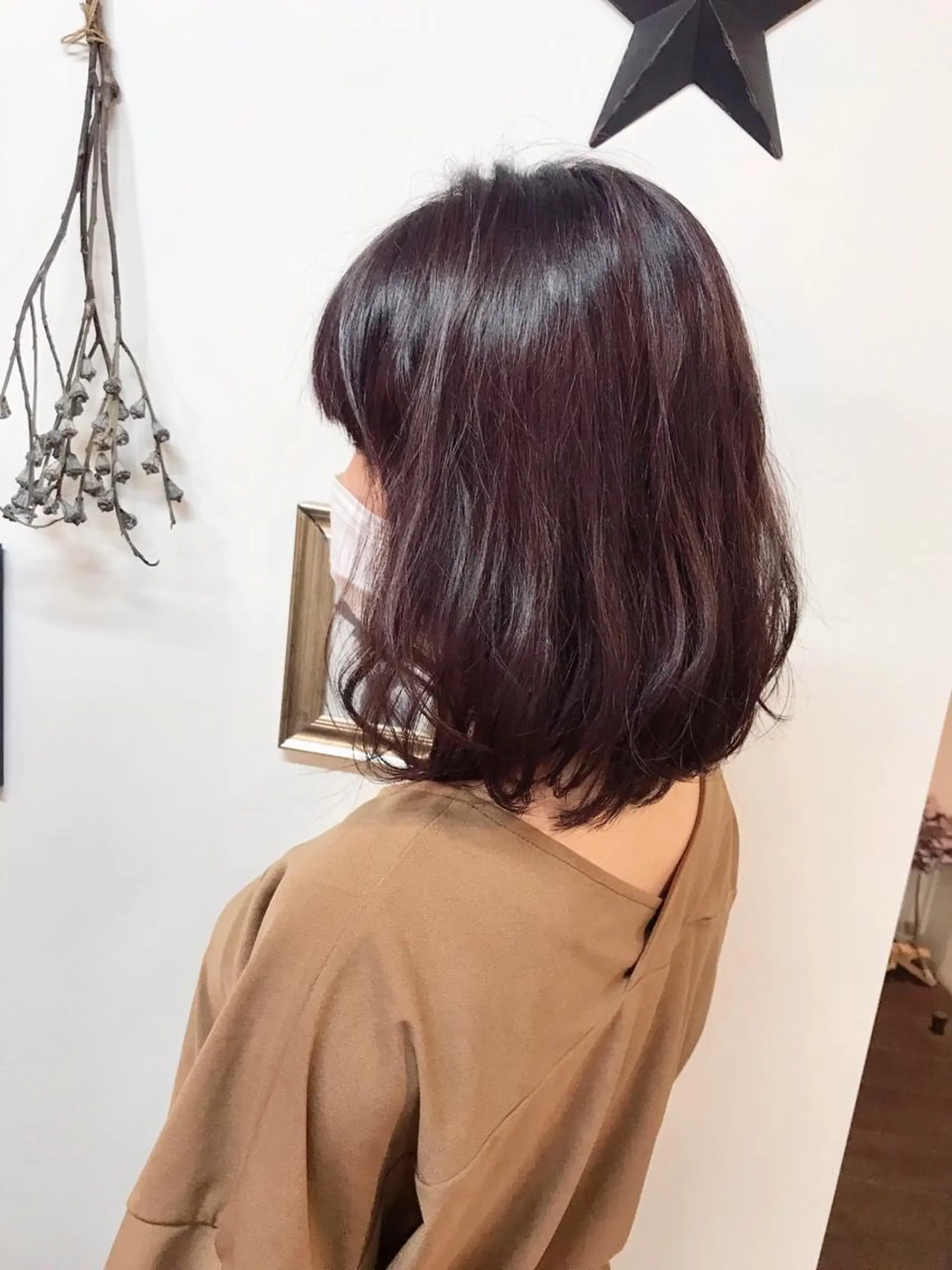 ミディアム 鈴木 美穂のヘアスタイル