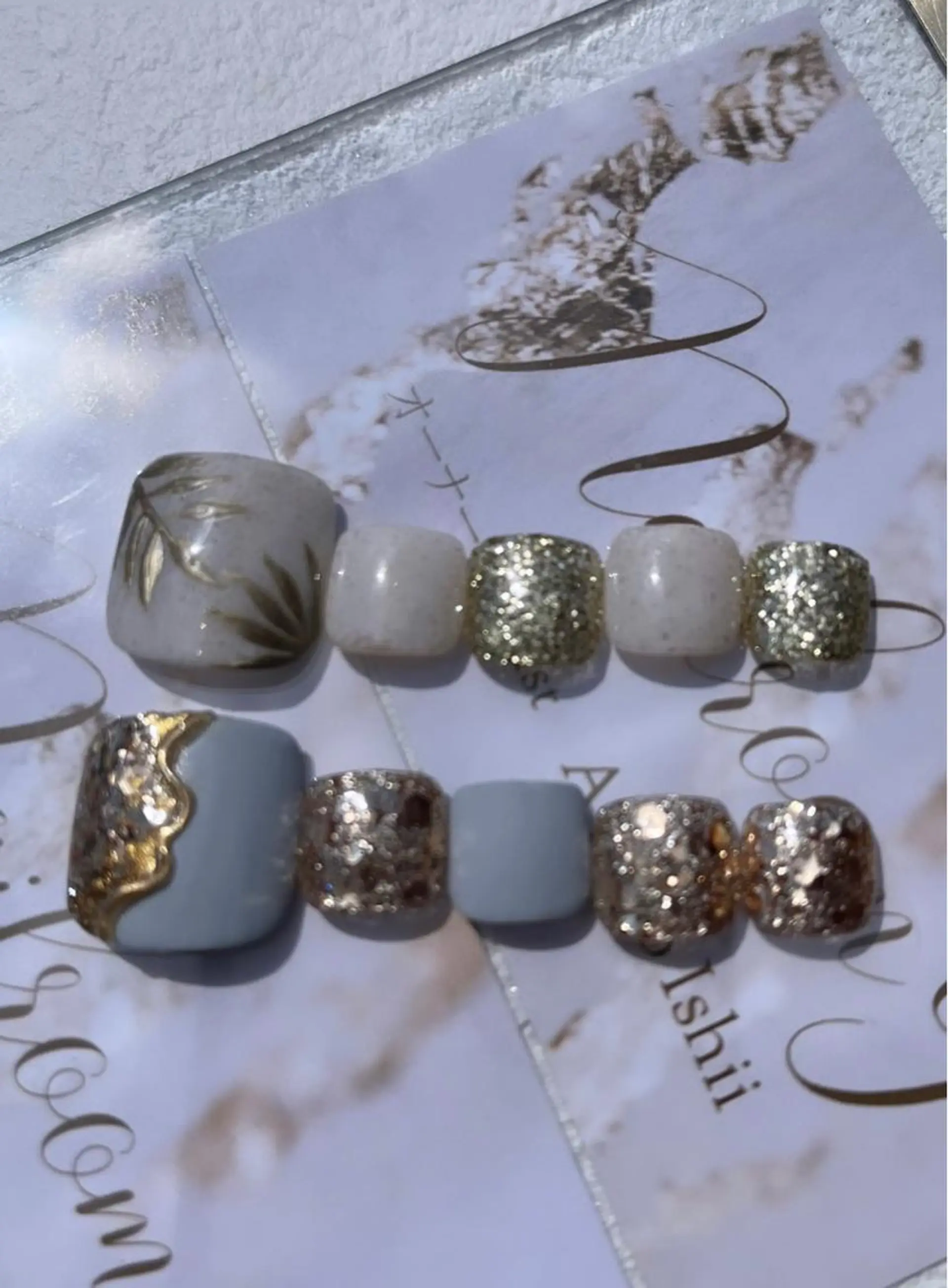 ネイル フットネイル nail room9 ☺︎のネイルデザイン