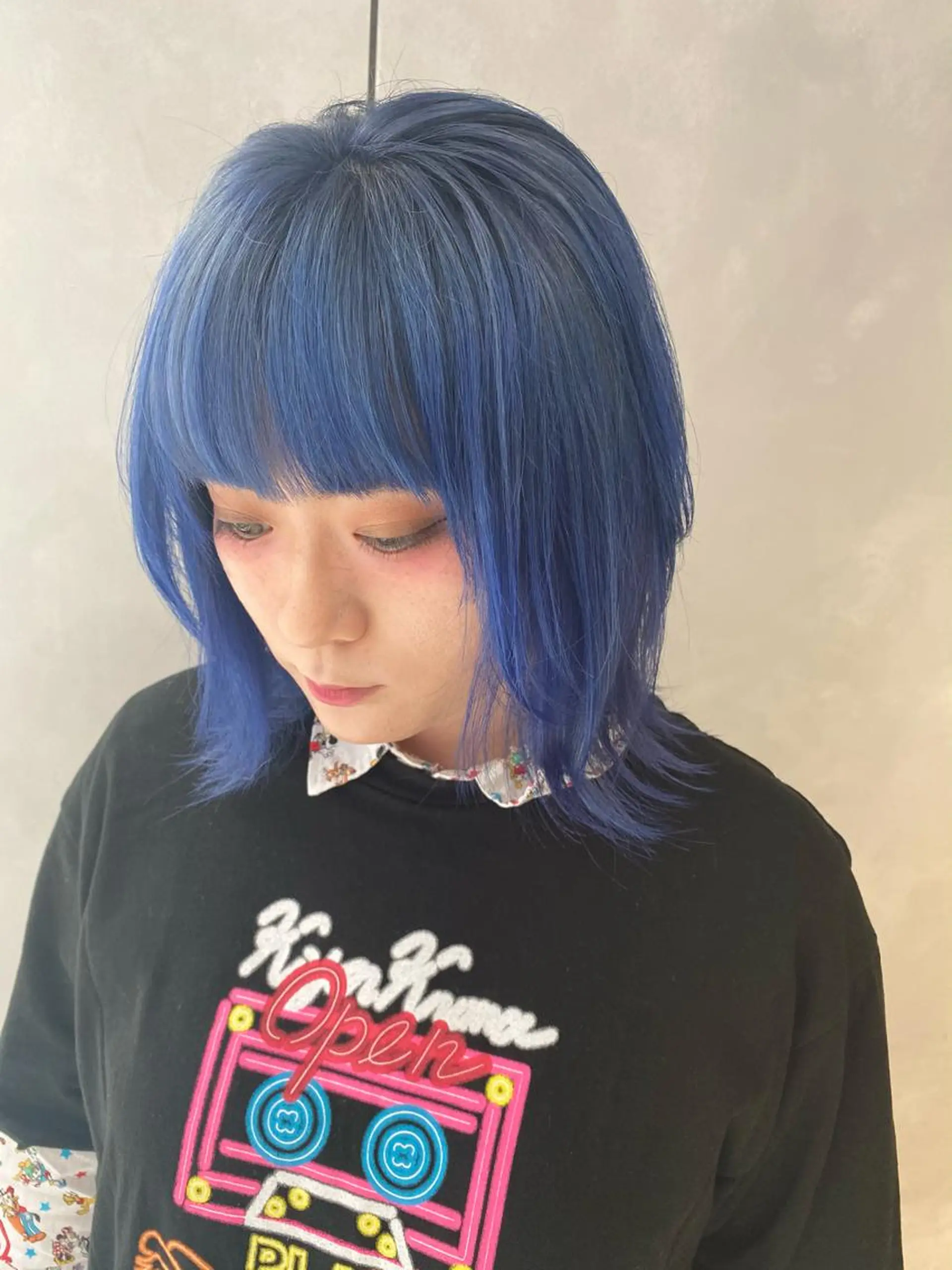 ミディアム カラー M IIのヘアスタイル