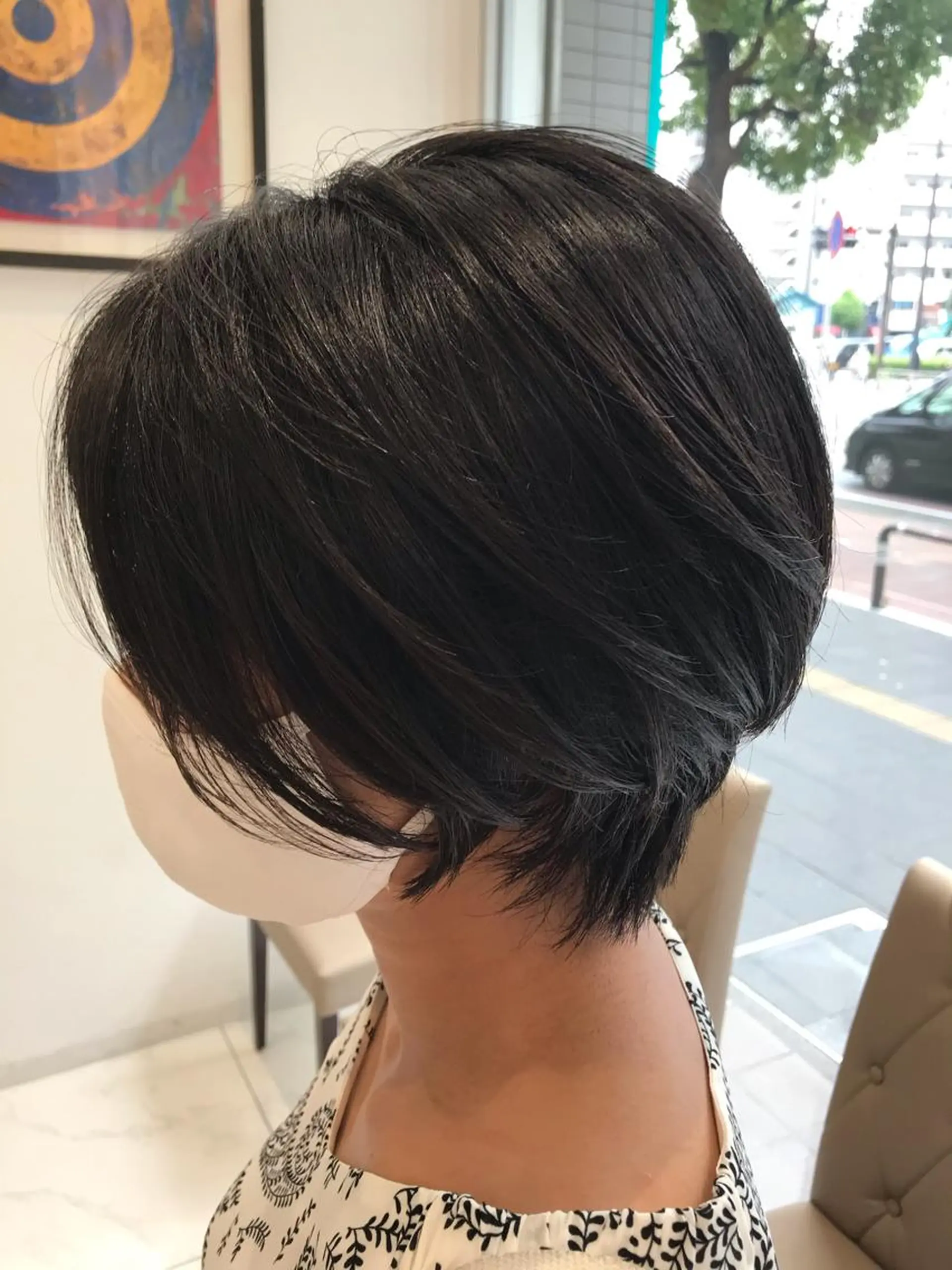 ショート ショートボブ ボブ くびれヘア ショートヘア Ash宮前平店 鈴木和也のヘアスタイル